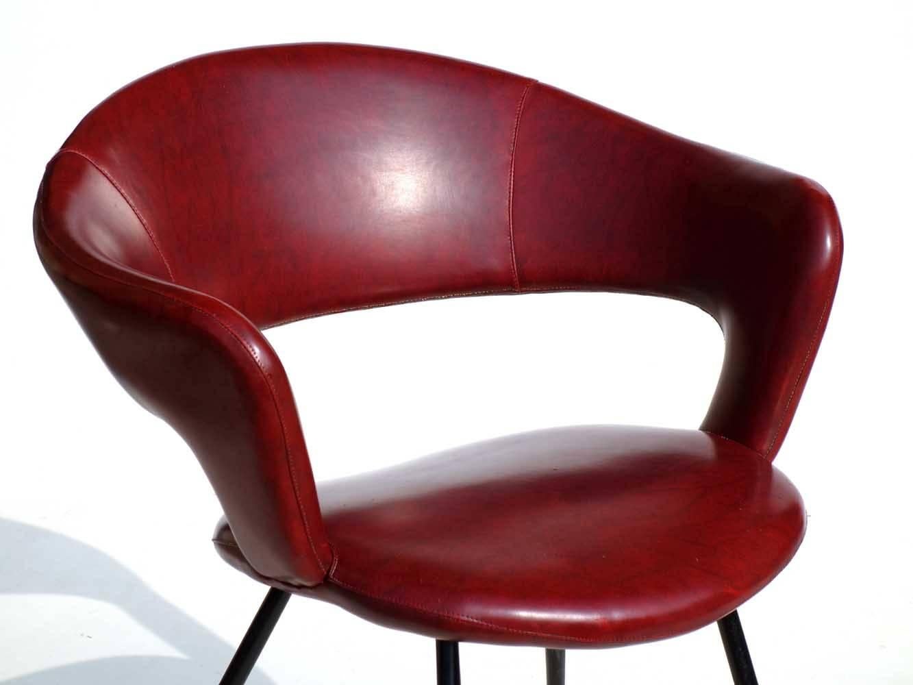 1950s Gastone Rinaldi by RIMA Italian Midcentury Design Chair 1