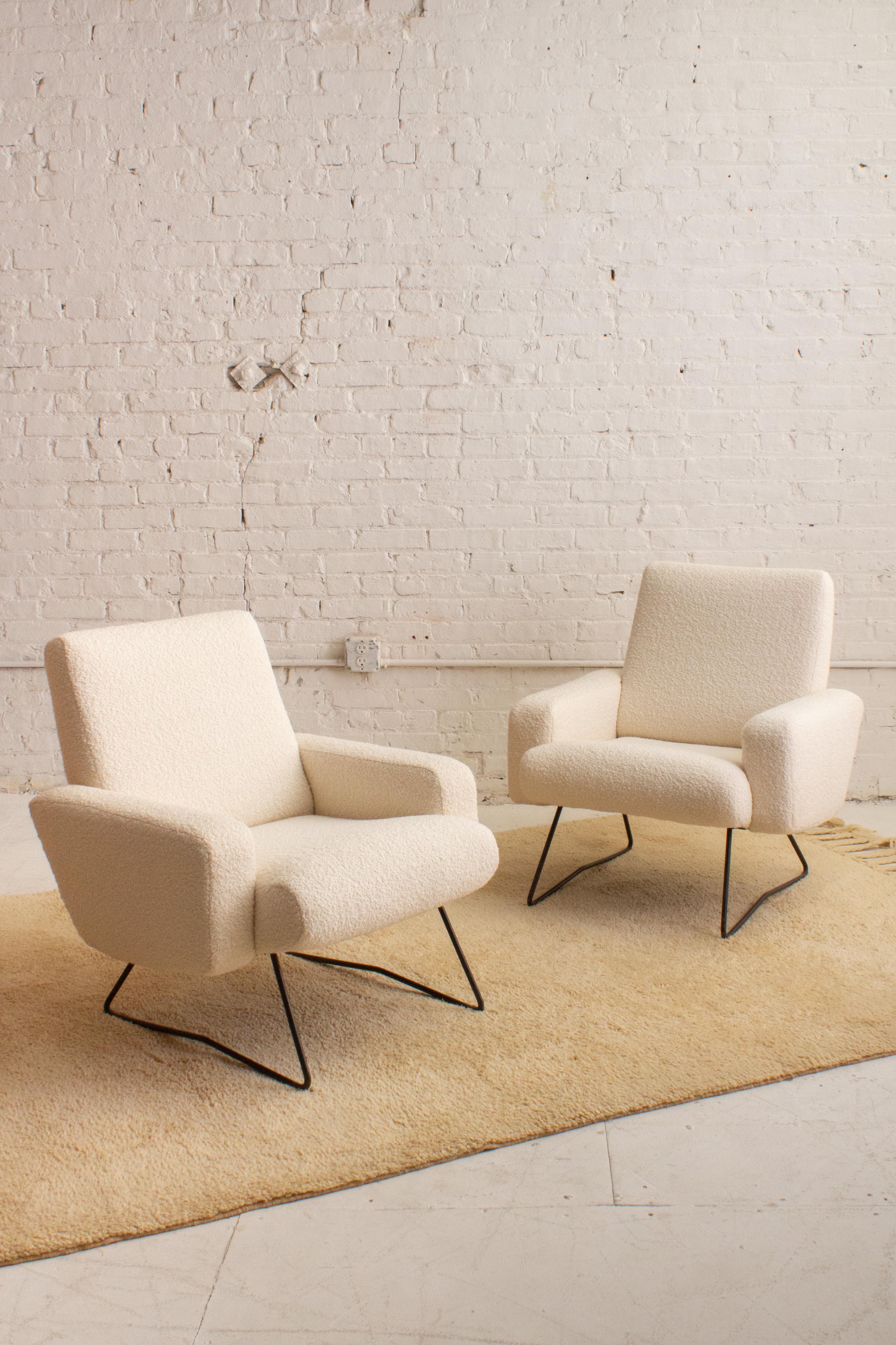 1950s Geneviève Dangles & Christian Defrance Armchair For Sale 5