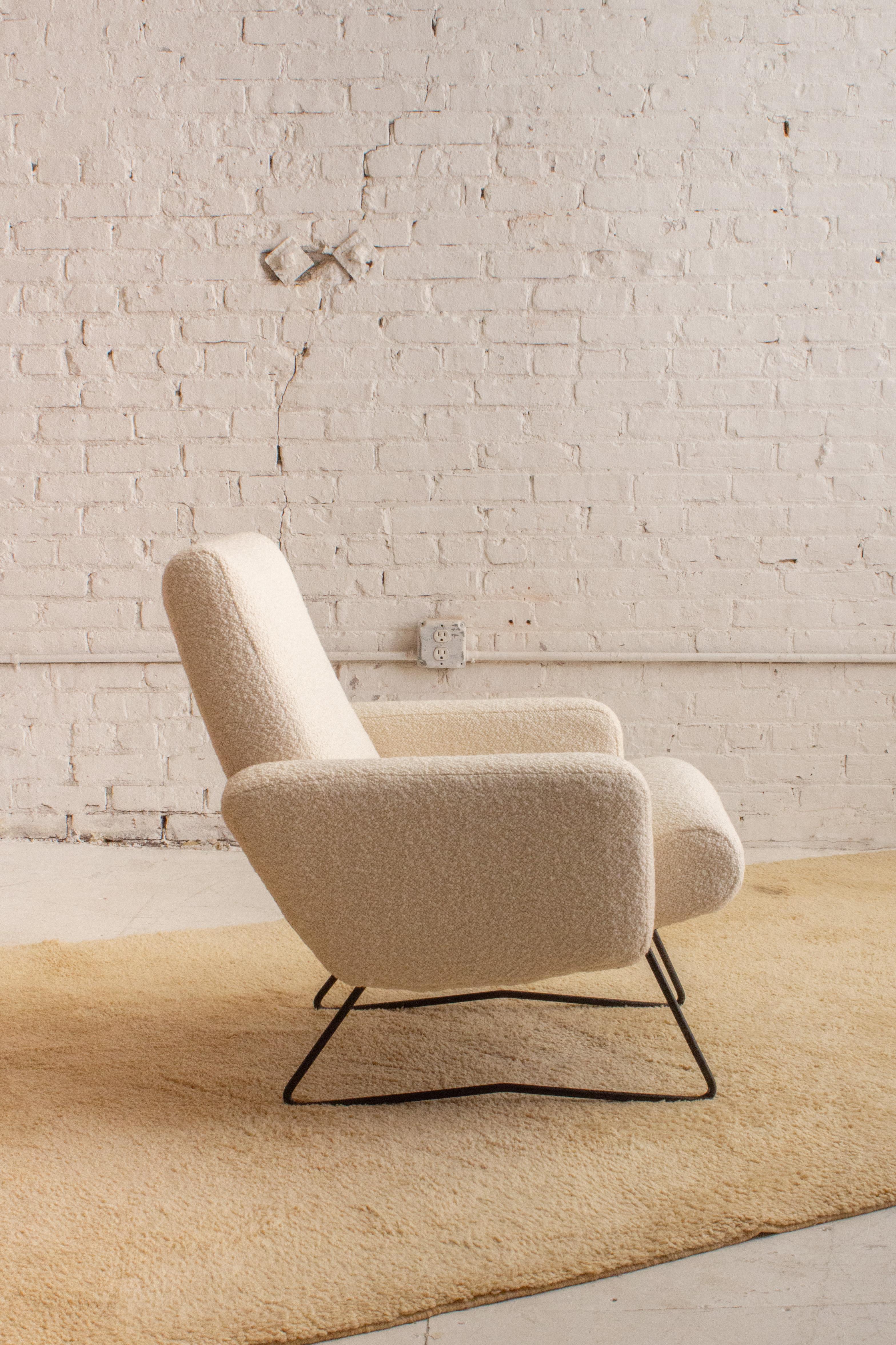 1950s Geneviève Dangles & Christian Defrance Armchair In Good Condition For Sale In Brooklyn, NY