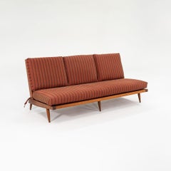 1950s George Nakashima Studio 72 inch Three Seat Slatted Sofa / Settee