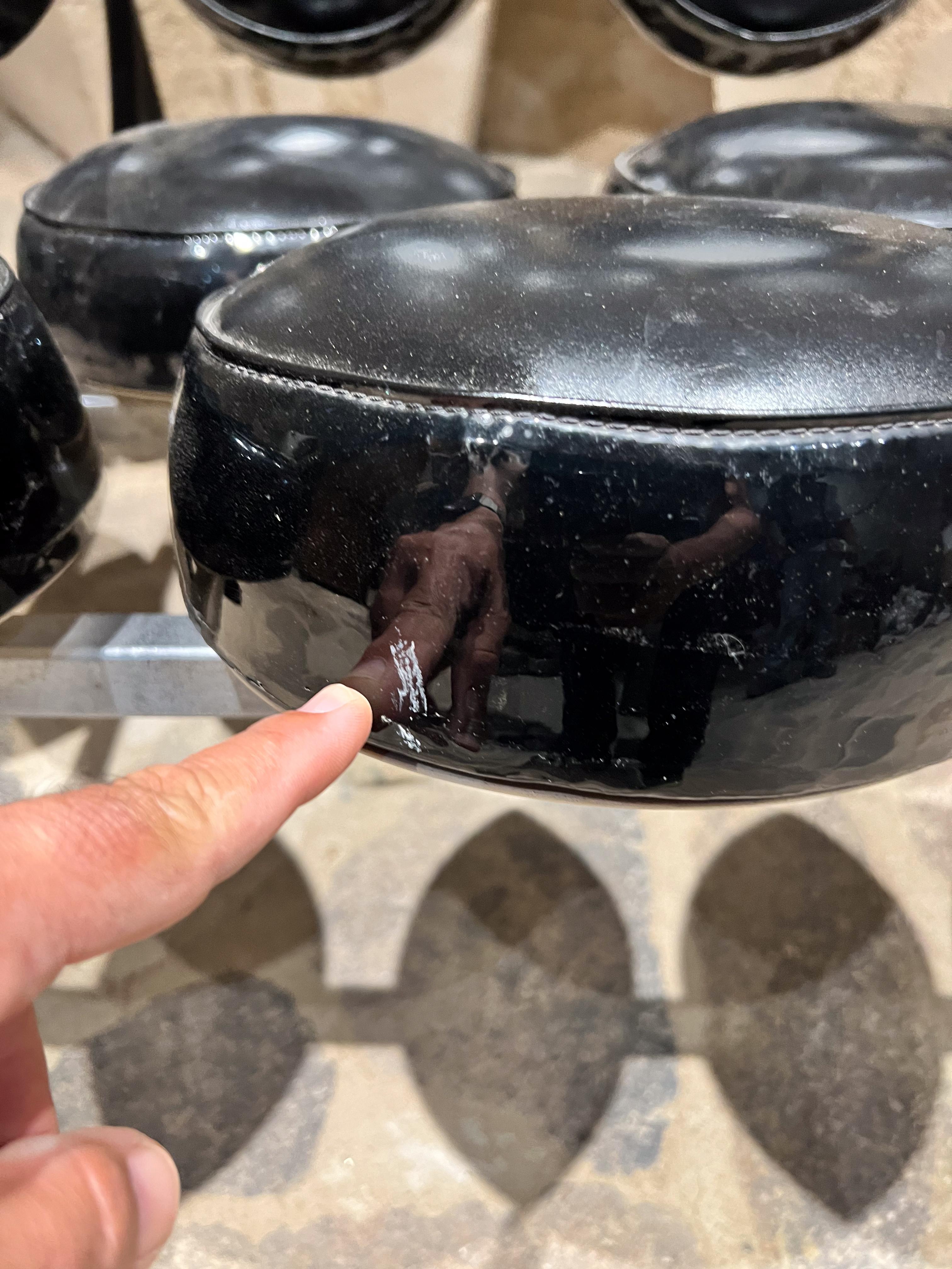 George Nelson Sofá Marshmallow negro para Herman Miller Mediados de siglo 1950 en venta 6