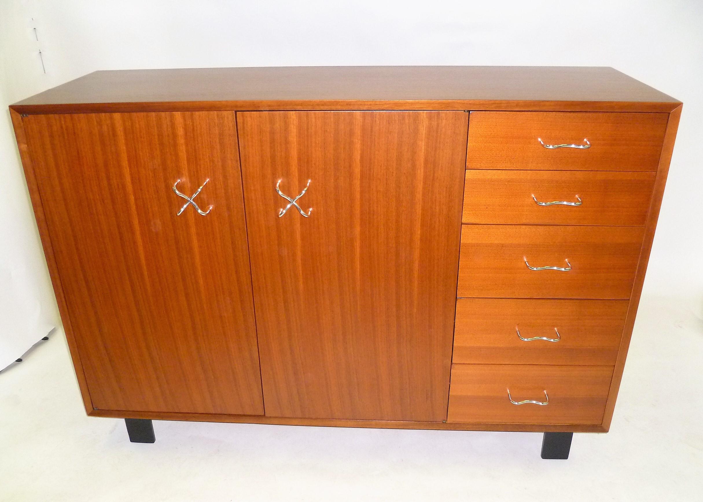 Mid-Century Modern 1950s George Nelson Credenza Buffet Sideboard for the Herman Miller Collection