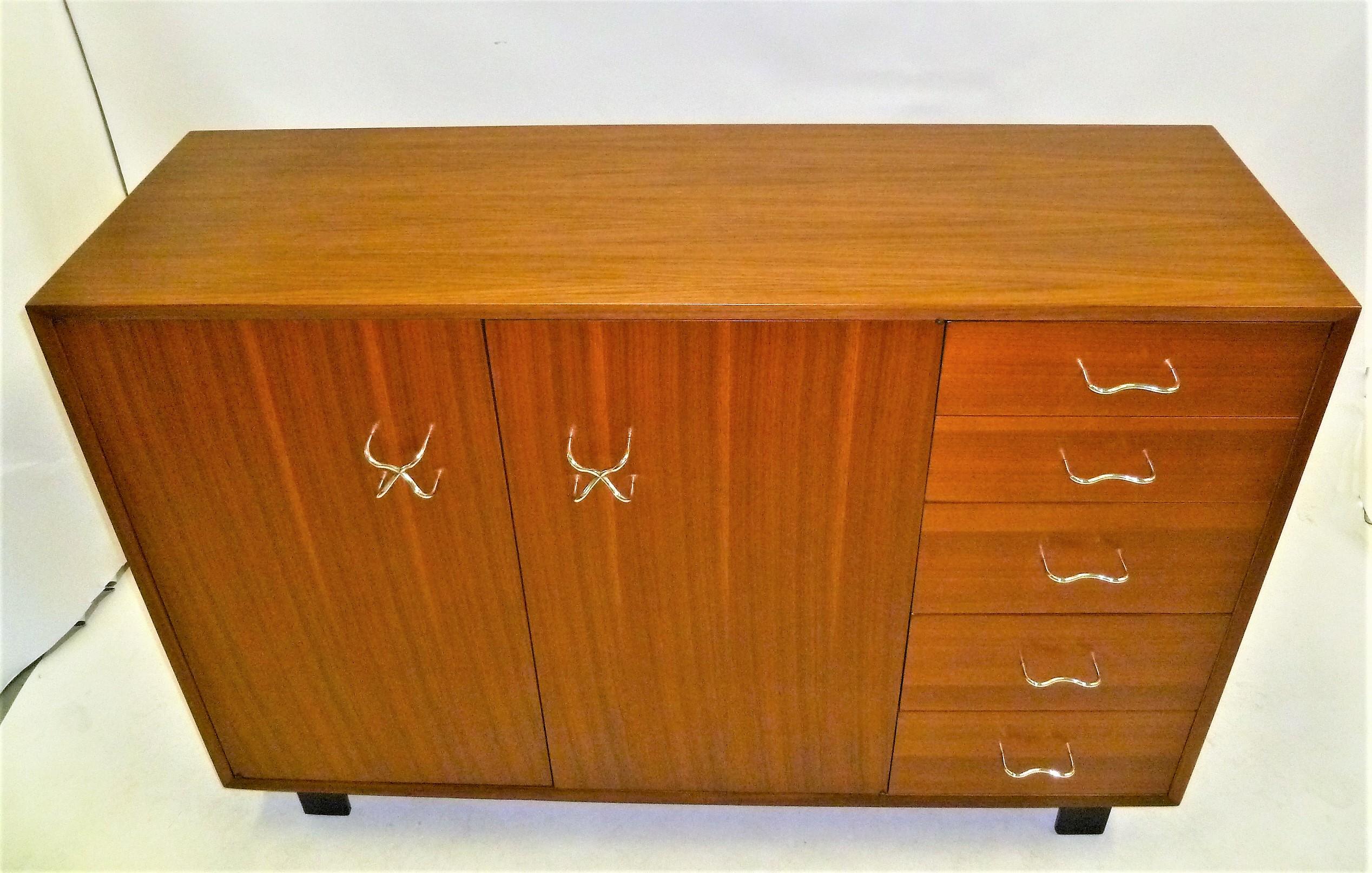 American 1950s George Nelson Credenza Buffet Sideboard for the Herman Miller Collection