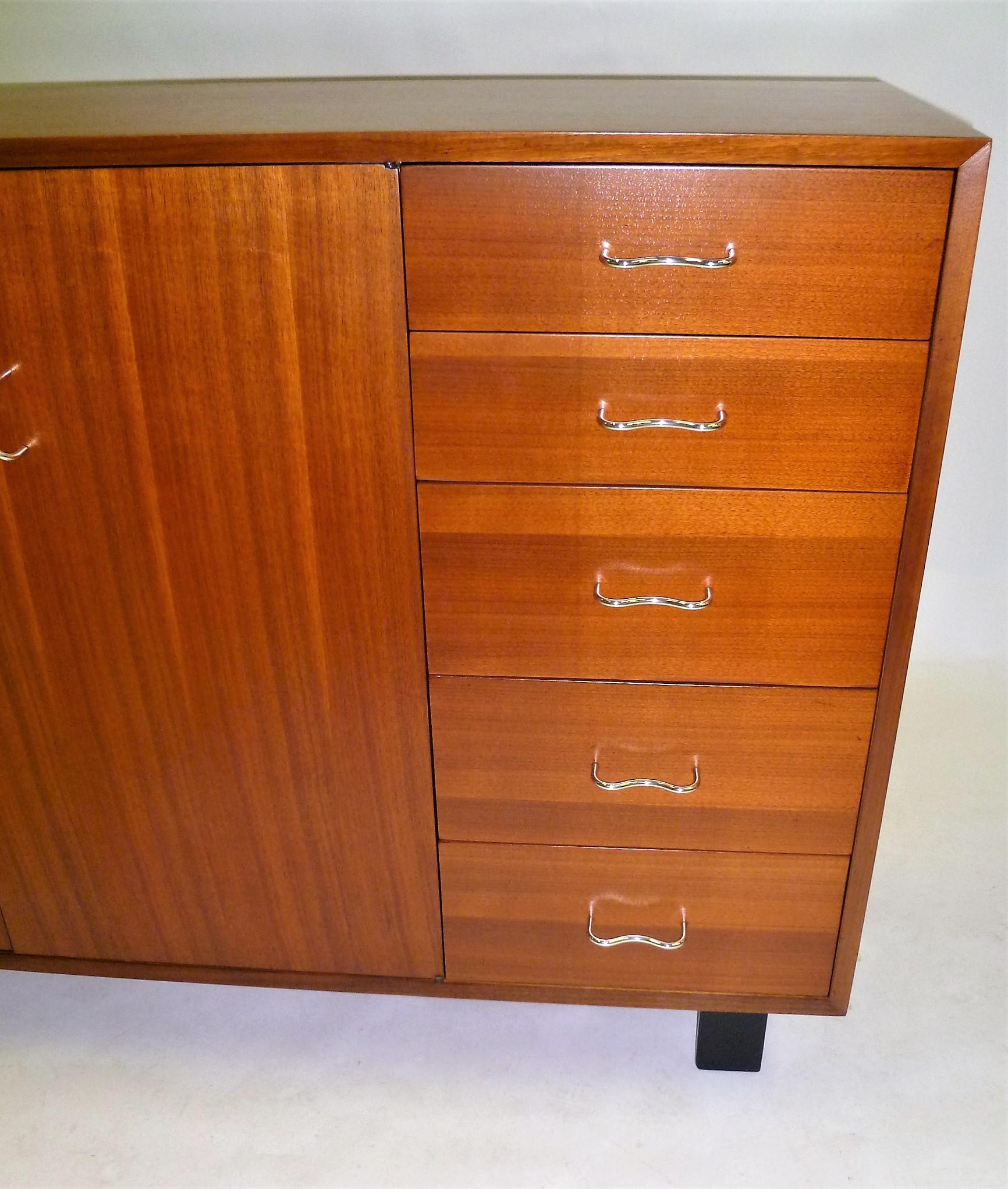 1950s George Nelson Credenza Buffet Sideboard for the Herman Miller Collection 1