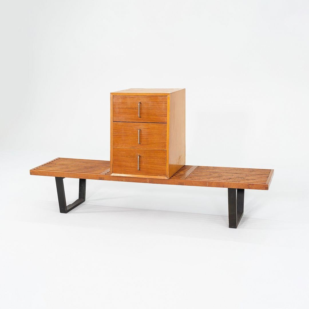 1950s George Nelson for Herman Miller BCS Three Drawer Cabinet (No Bench) For Sale 2
