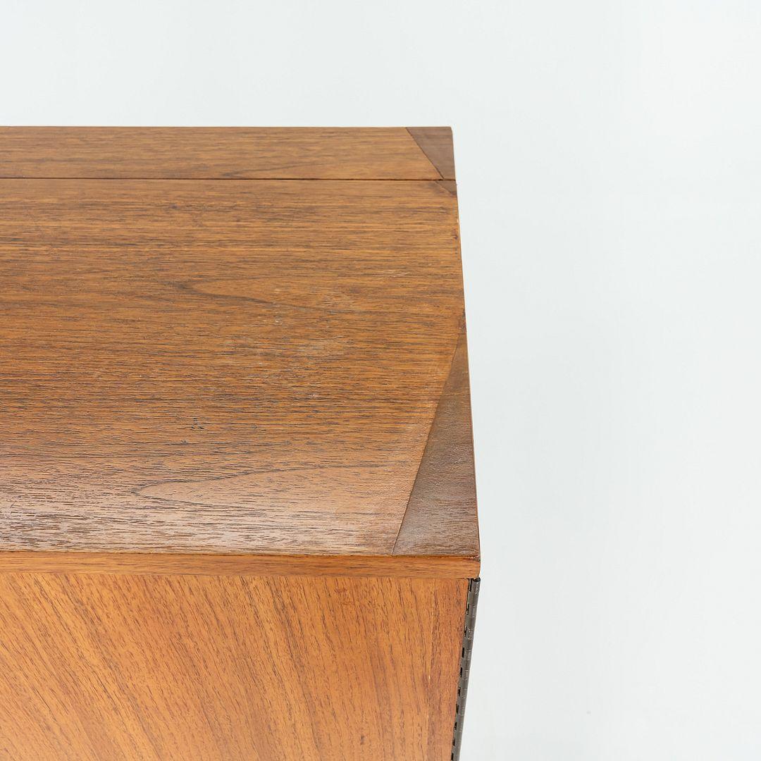 Mid-20th Century 1950s George Nelson for Herman Miller Cabinet Series Three-Door Cabinet Bar For Sale