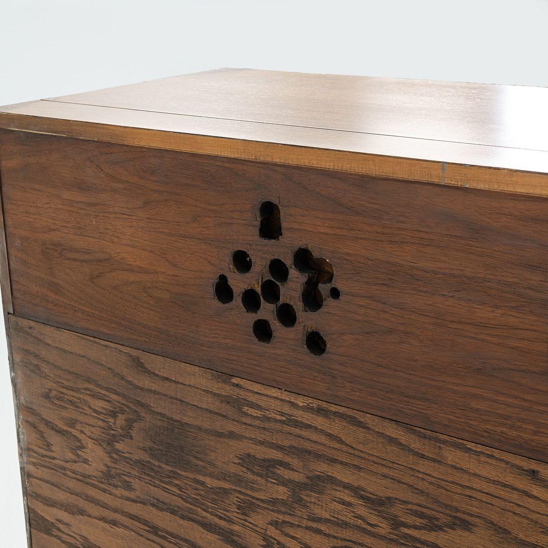 1950s George Nelson for Herman Miller Cabinet Series Three-Door Cabinet Bar For Sale 1