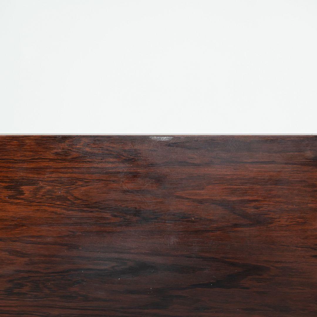 1950 George Nelson for Herman Miller Thin Edge King-Size Headboard in Rosewood (Tête de lit à bord fin en bois de rose) Bon état - En vente à Philadelphia, PA