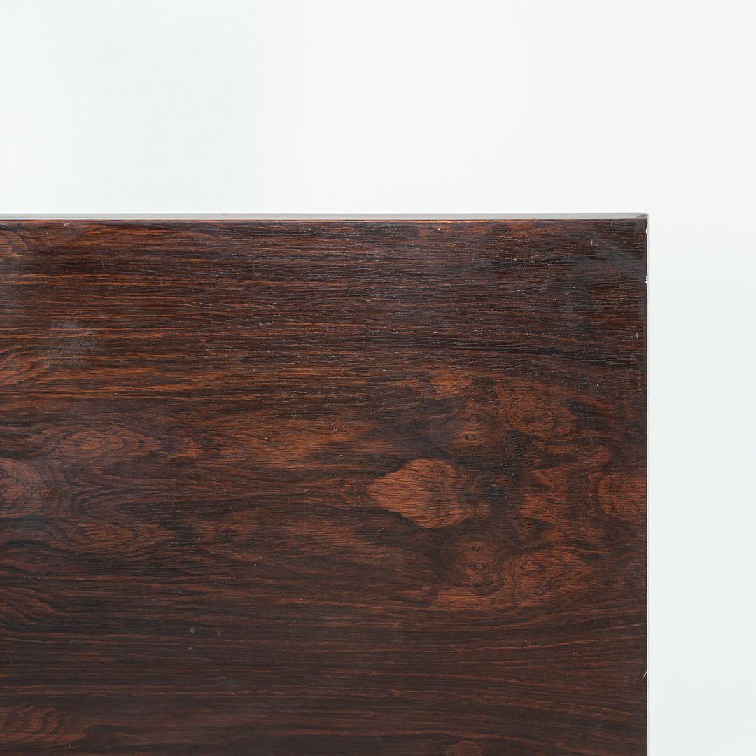 Milieu du XXe siècle 1950 George Nelson for Herman Miller Thin Edge King-Size Headboard in Rosewood (Tête de lit à bord fin en bois de rose) en vente