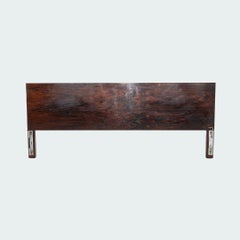 1950 George Nelson for Herman Miller Thin Edge King-Size Headboard in Rosewood (Tête de lit à bord fin en bois de rose)