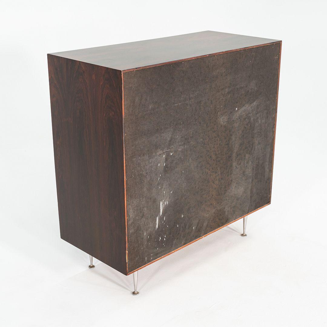 1950 George Nelson for Herman Miller Thin Edge Rosewood 5-Drawer Dresser (commode à 5 tiroirs) en vente 4