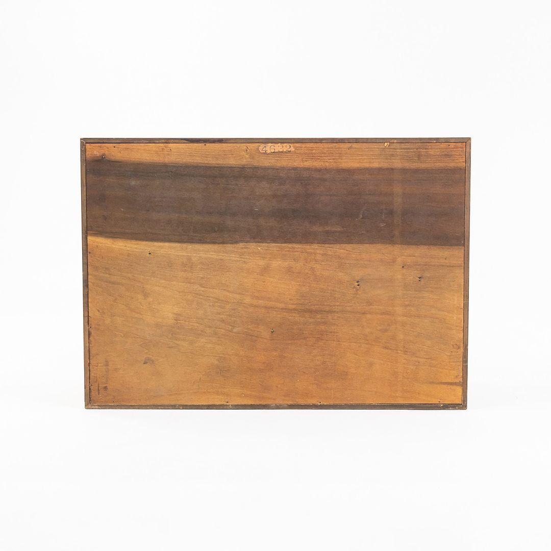 American 1950s George Nelson for Herman Miller Two-Door Cabinet in Walnut 4632 (No Bench)