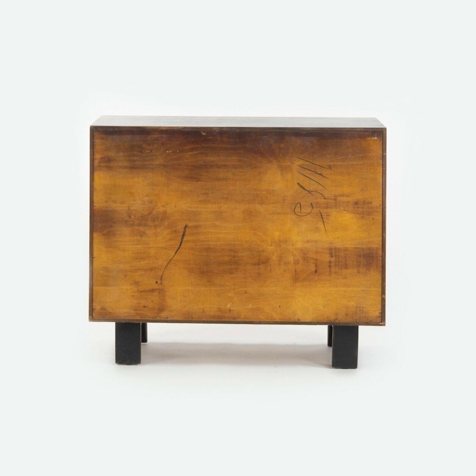 1950s George Nelson Herman Miller Primavera Two Tone Four Drawer Dresser Cabinet For Sale 1