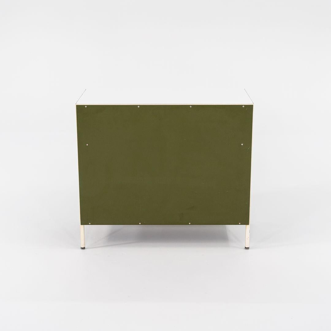 1950s George Nelson No. 4000 Series Steel Frame Cabinet, Model 4033 For Sale 1