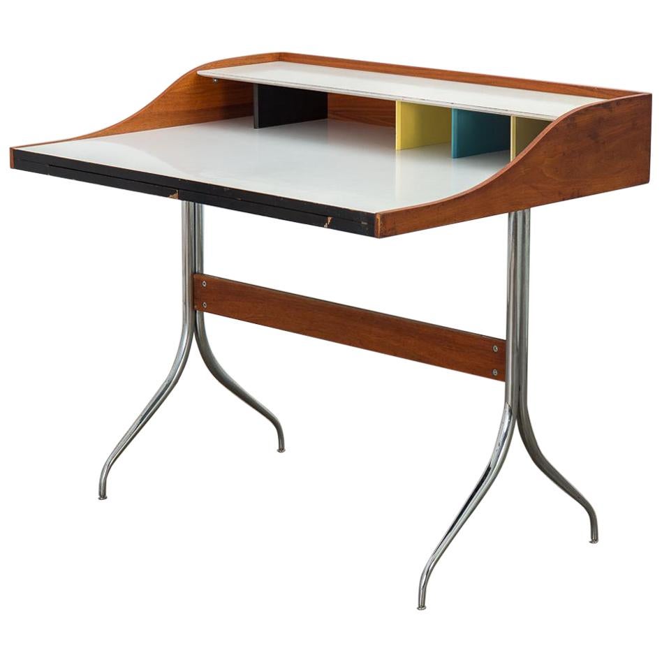 1950s George Nelson Swag Leg Desk For Sale