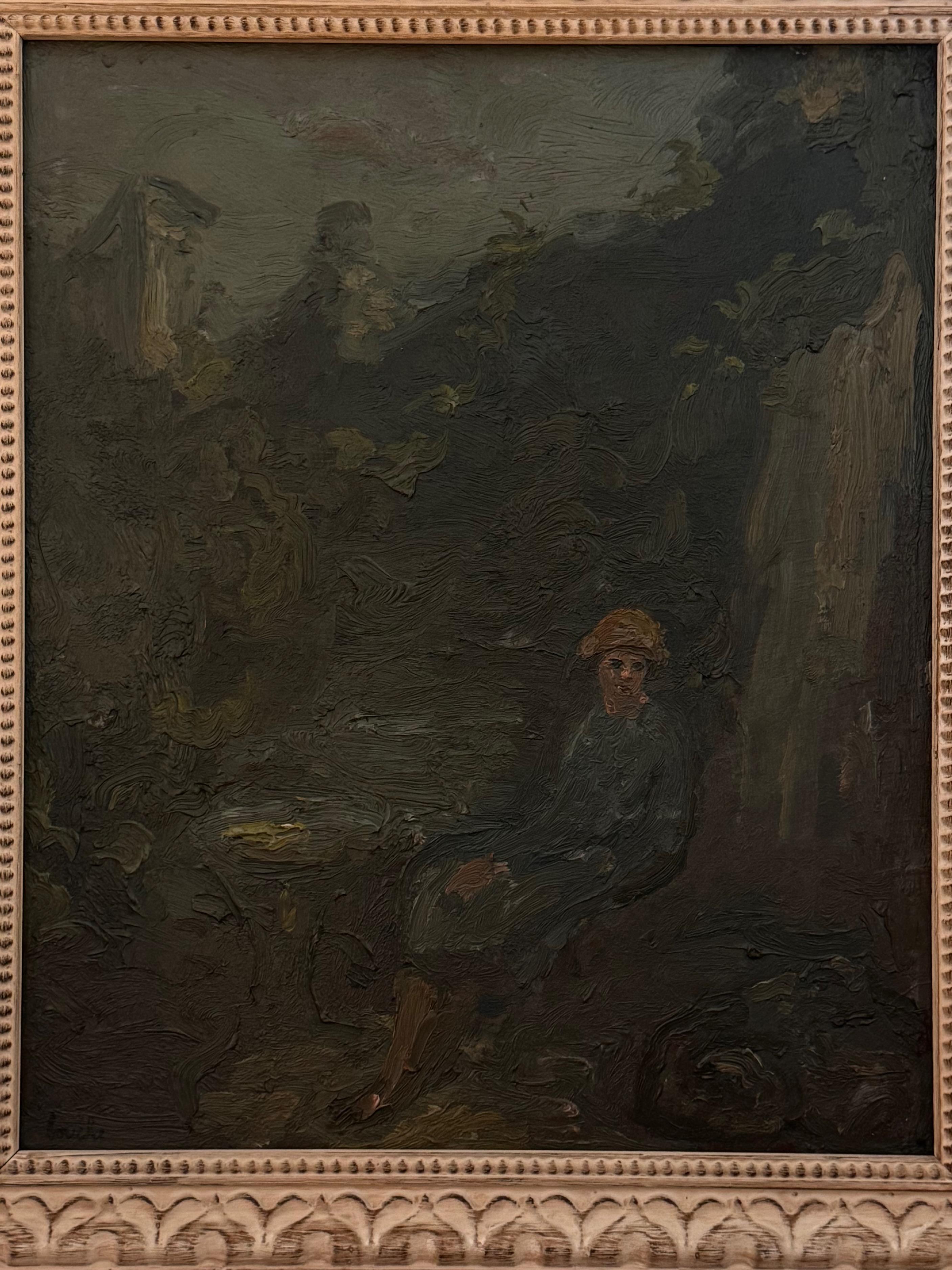 1950s Georges Pierre Hippolyte, Framed In Good Condition In Charlottesville, VA