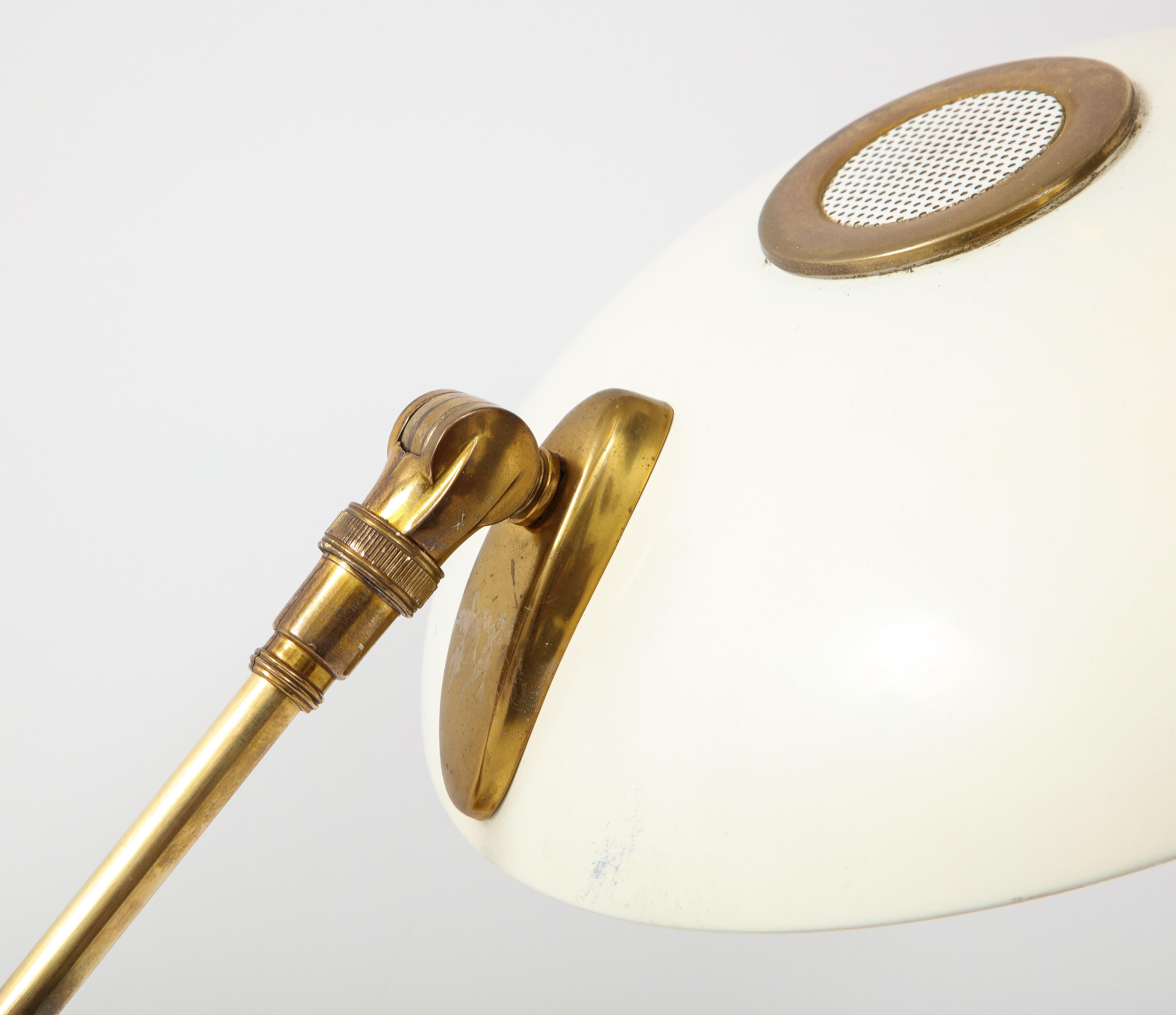 1950s Gerald Thurston for Lightolier Brass Desk Lamp 6