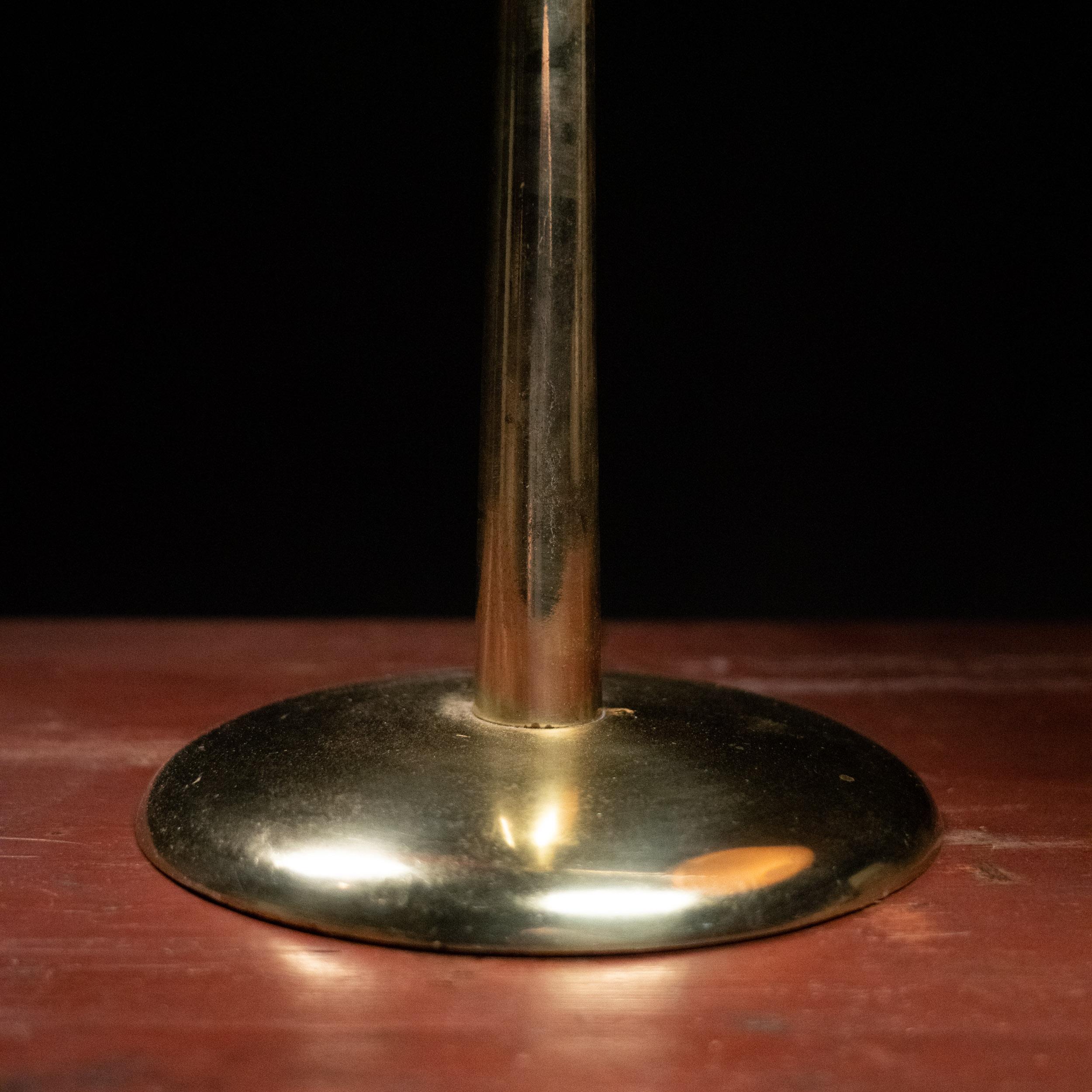 Mid-Century Modern 1950s Gerald Thurston for Lightolier Brass Desk Lamp