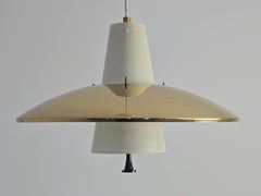 1950s Gerald Thurston Perforated Cone Pendant , USA