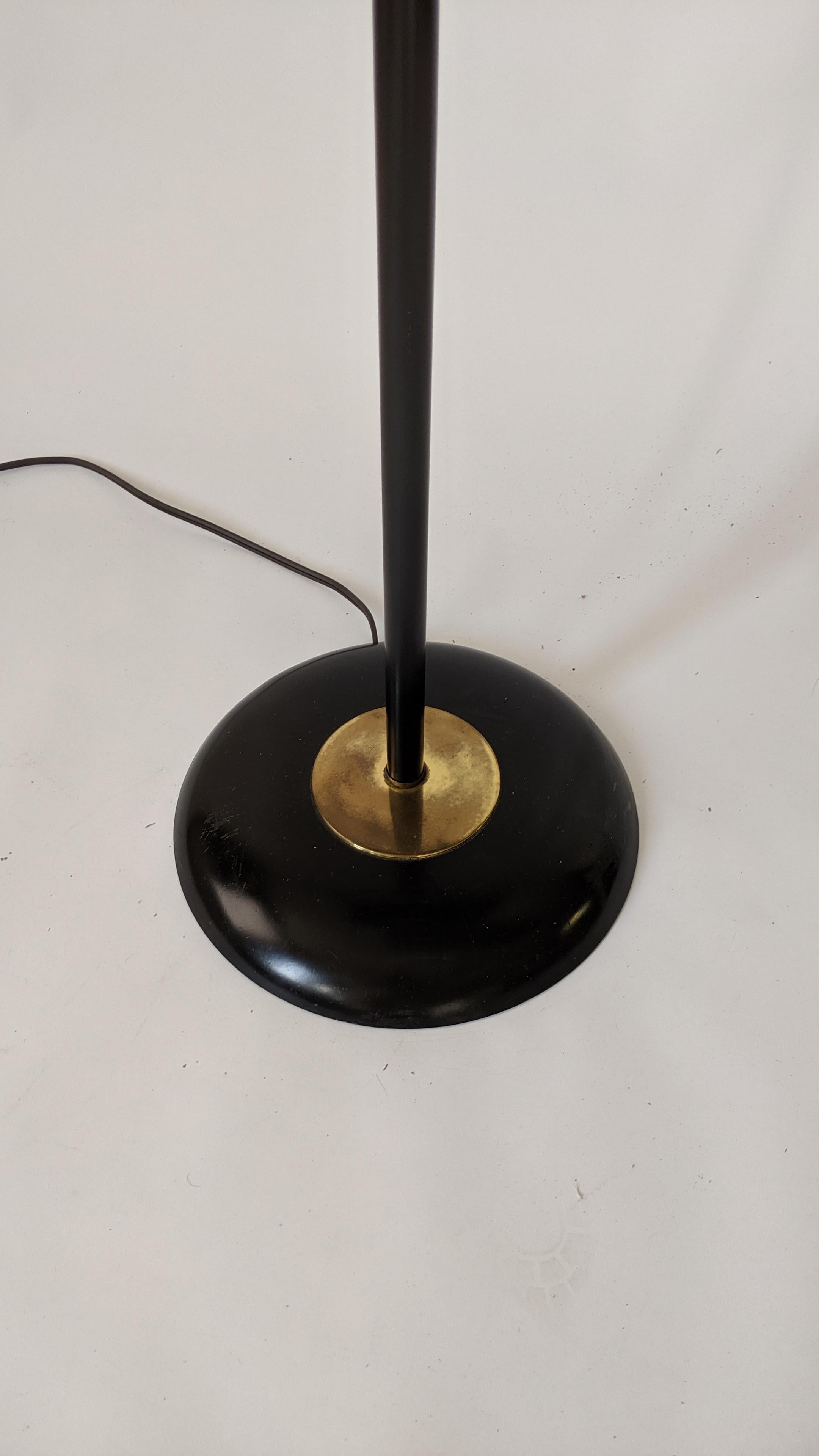 1950s Gerald Thurston Twin Gooseneck / Head Floor Lamp, USA 10