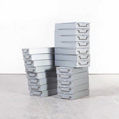 1950s German Bank Safety Deposit Boxes, Medium