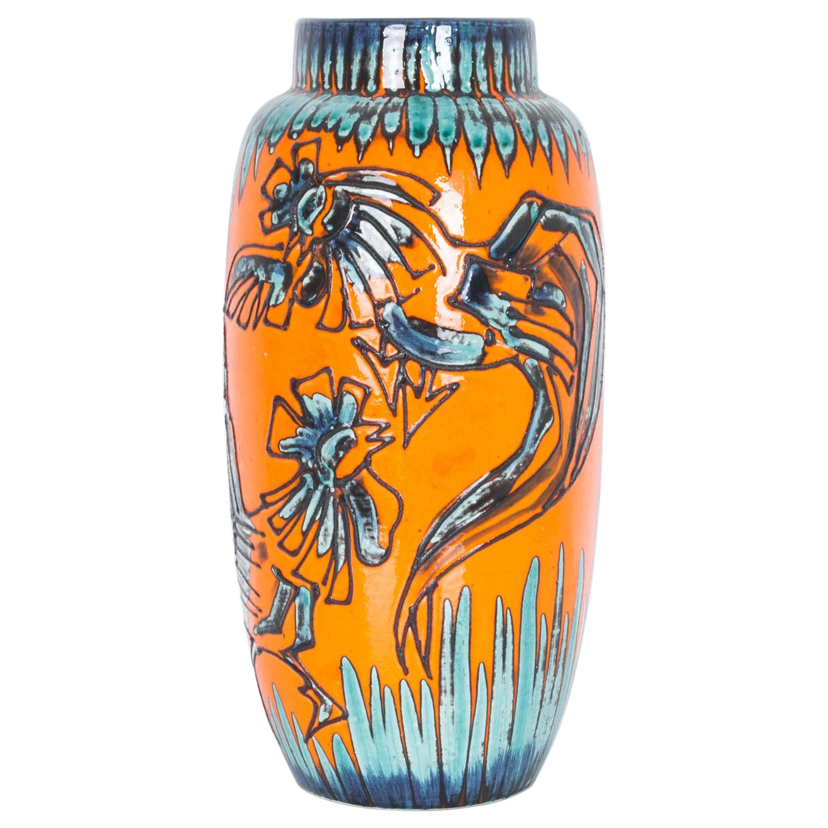 1950s German Ceramic Vase