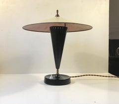 1950s German Desk Lamp in the Style of Louis Kalff