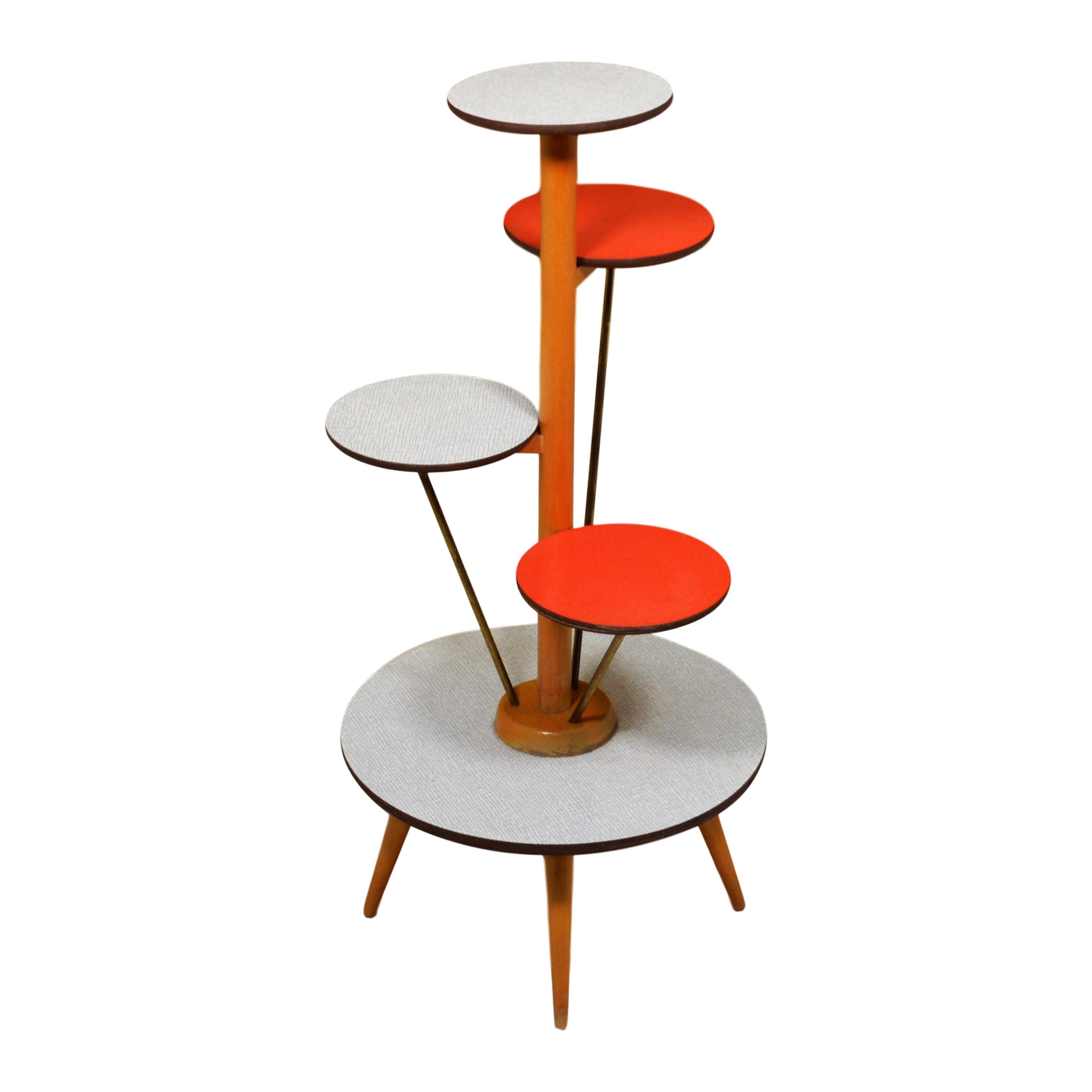 1950s German Plant Stand by Ilse Mobel For Sale
