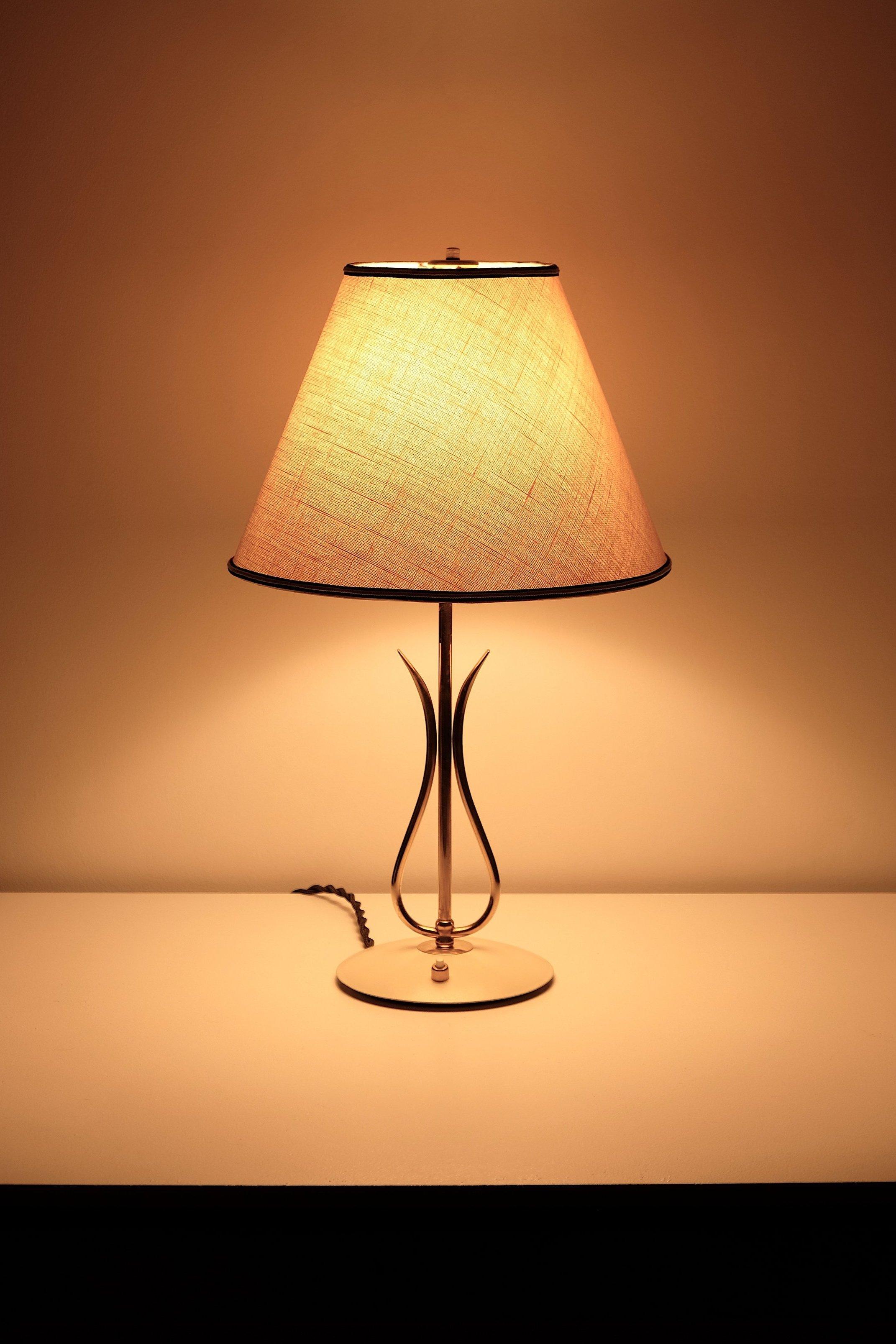 Mid-Century Modern 1950's German table lamp For Sale