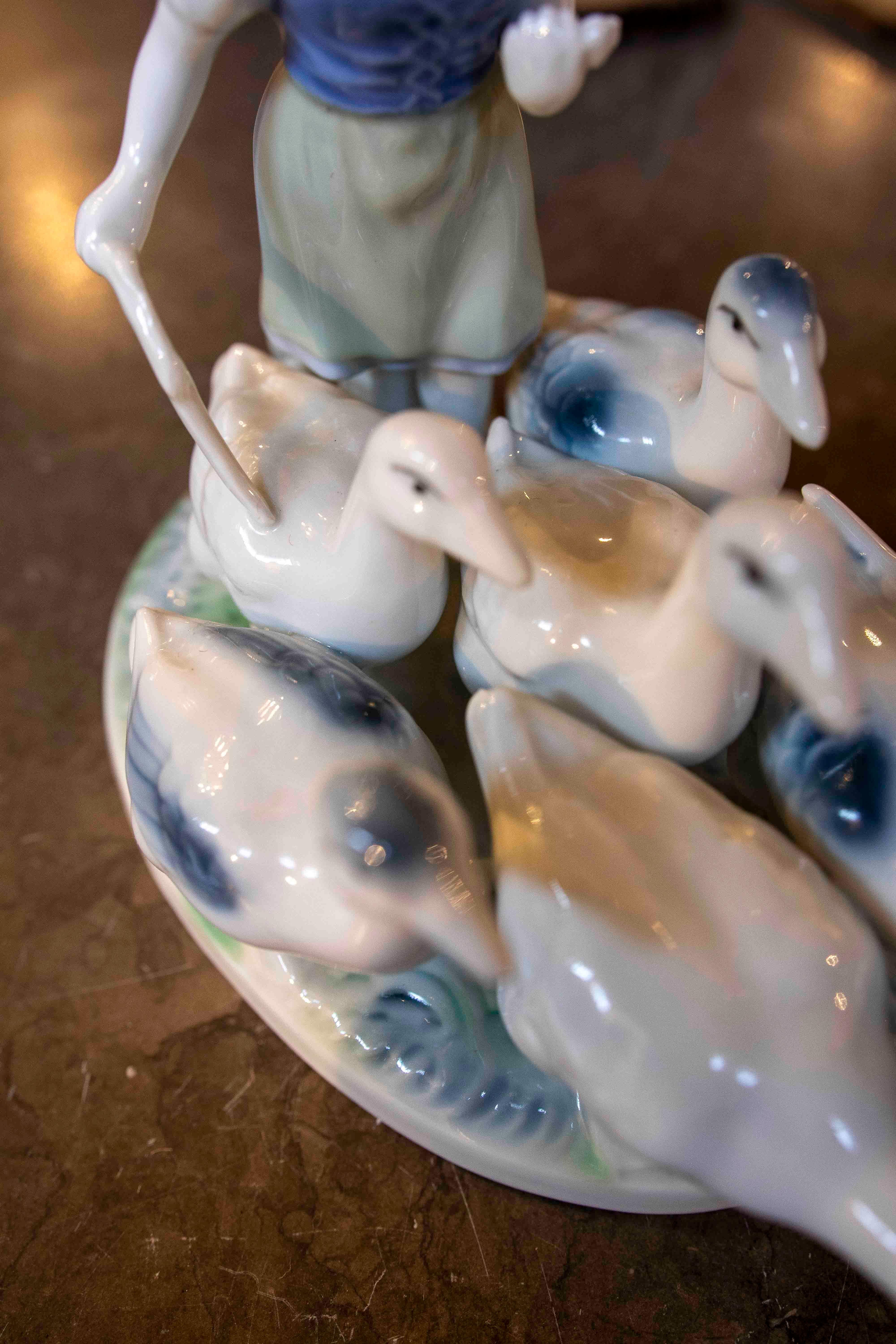 1950s Gerold Porzellan Bavaria Porcelain Figure, Traditional German Style For Sale 8