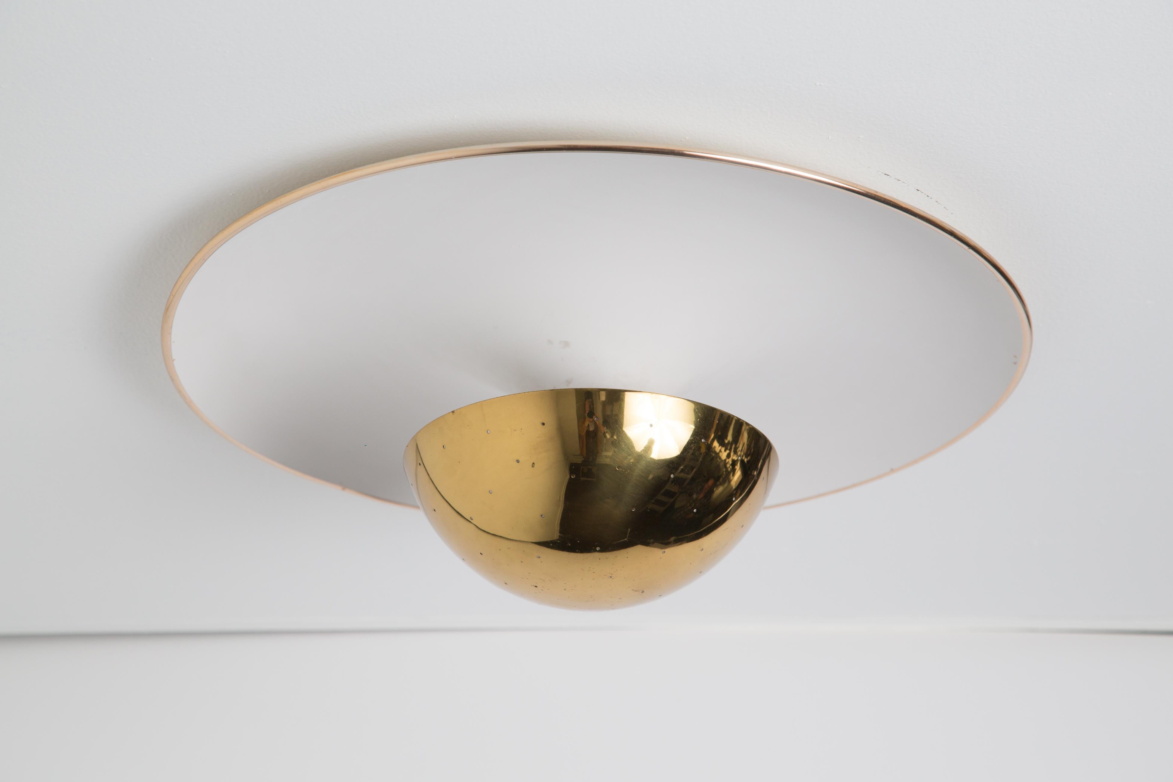 Mid-Century Modern 1950s Gino Sarfatti Model #155 Ceiling Lamp for Arteluce