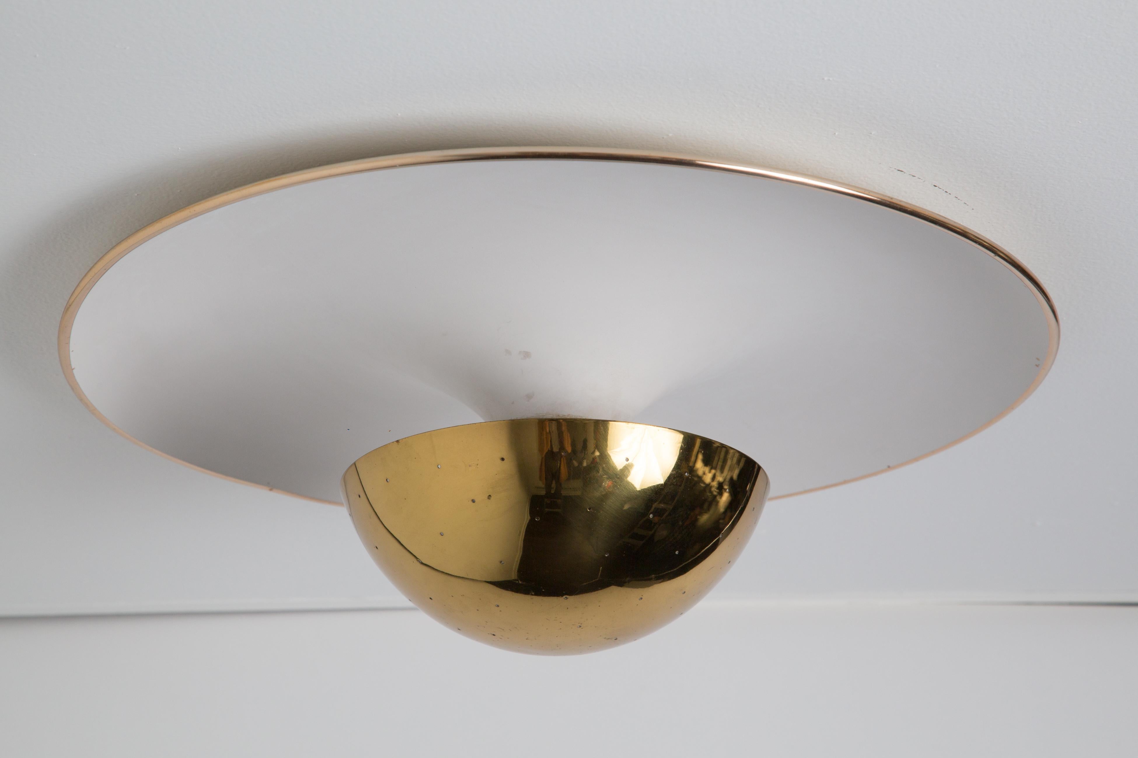 1950s Gino Sarfatti Model #155 Ceiling Lamp for Arteluce In Good Condition In Glendale, CA