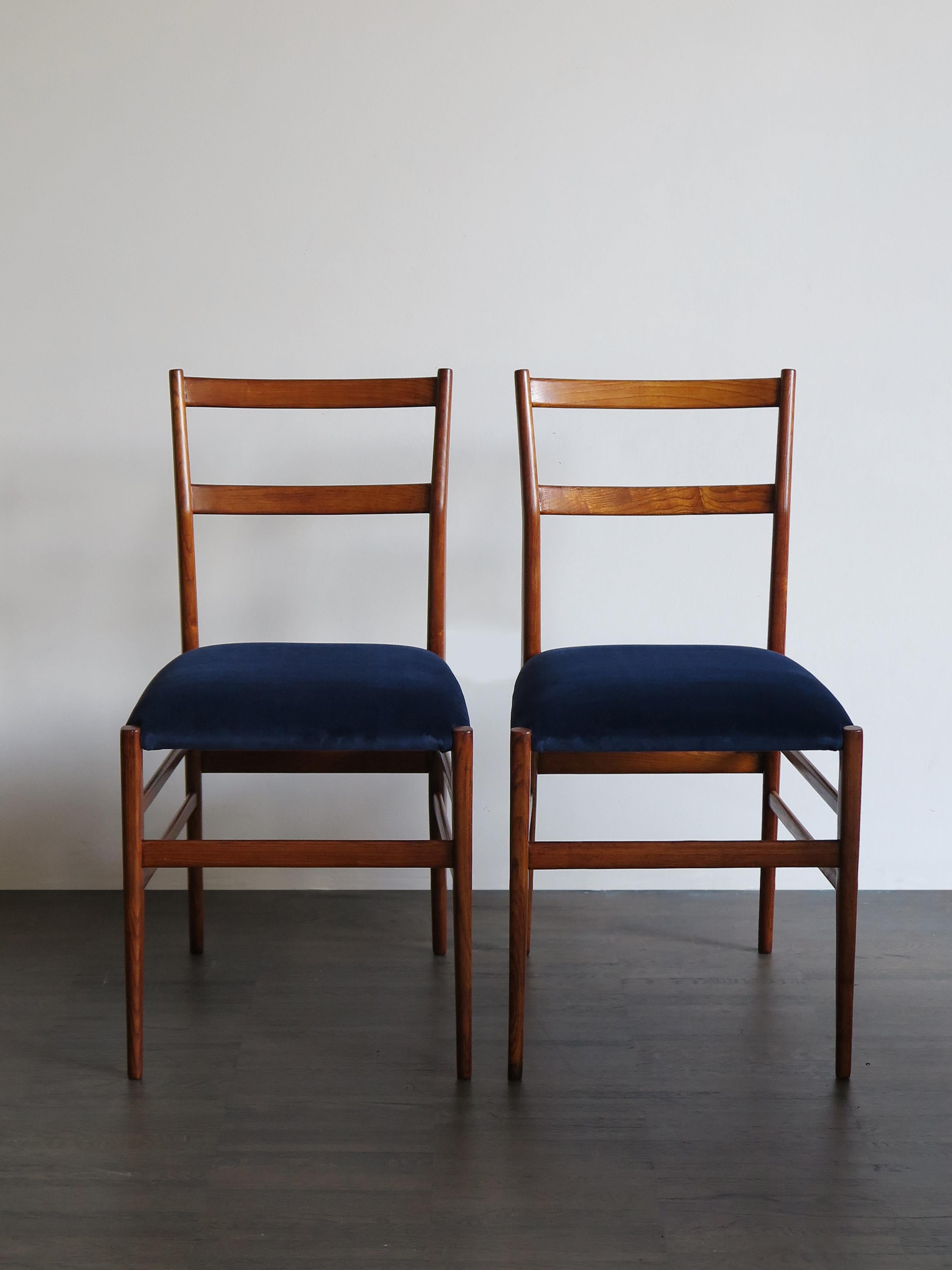 1950s Gio Ponti Italian Midcentury Design Dining Chairs 