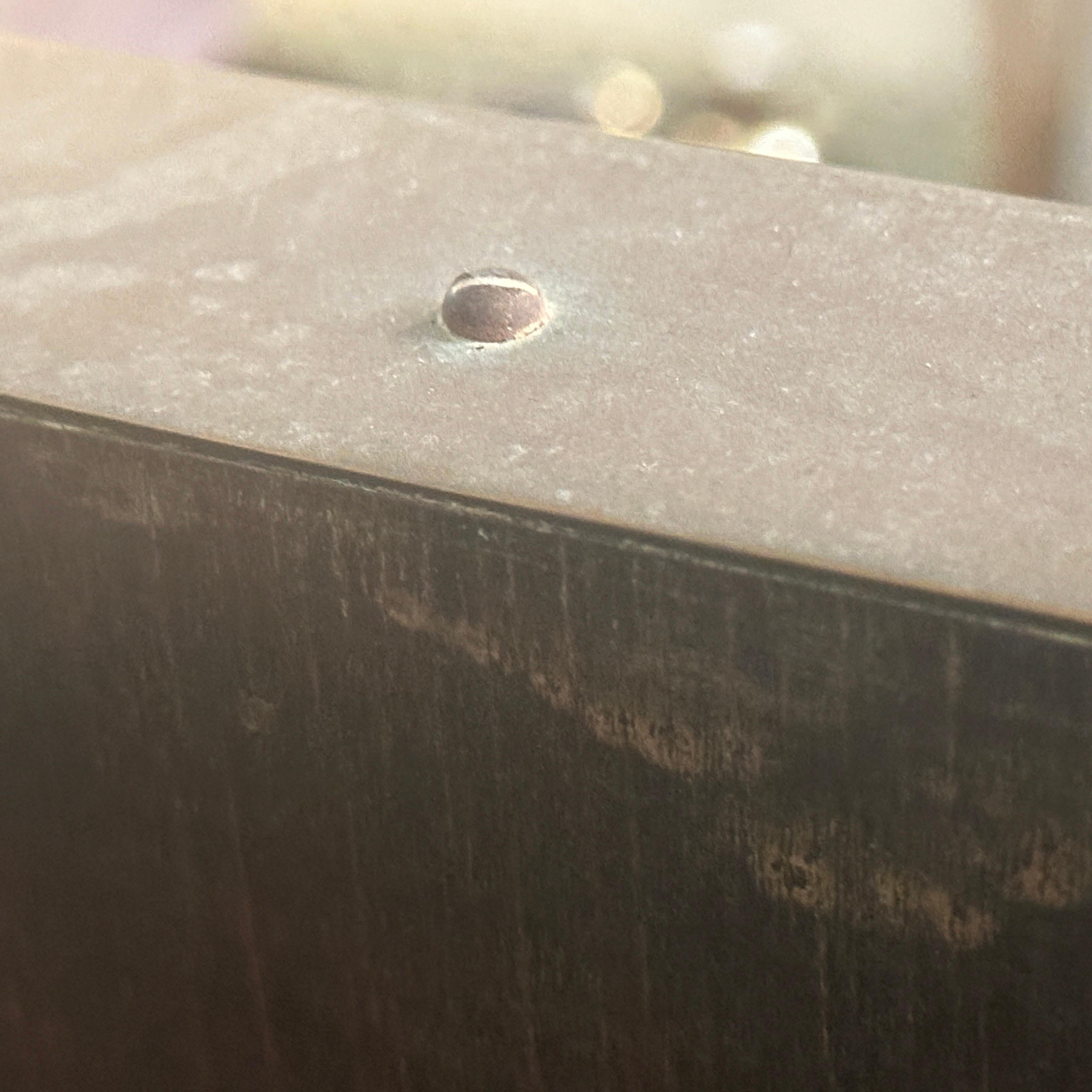 1950s Gio Ponti Style Mid-Century Modern Brass and Etched Glass Big Wall MIrror For Sale 5