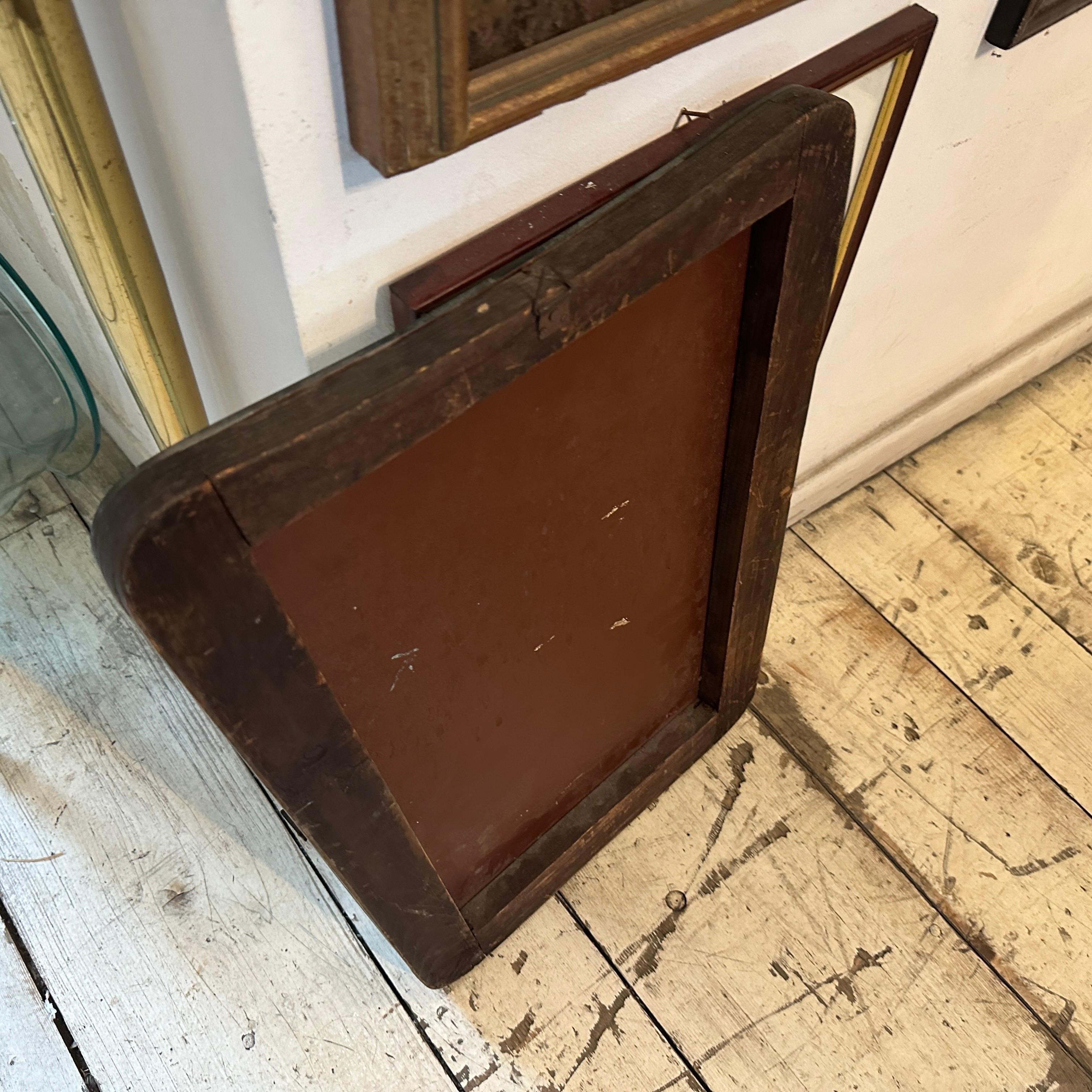 1950s Mid-Century Modern Italian Wall Mirror For Sale 3