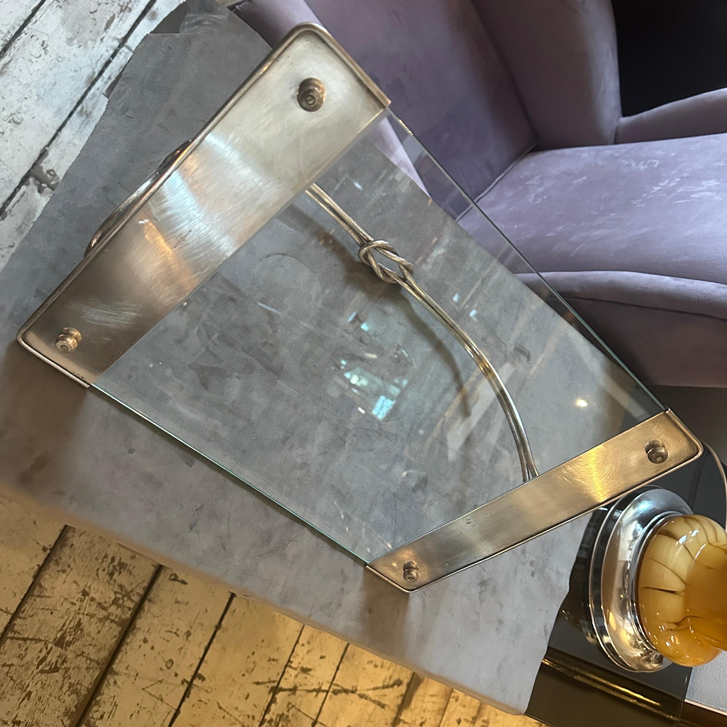 Italiano Vassoio da portata in stile Mid-Century Modern di Krupp Milano del 1950 di Gio Ponti in vendita