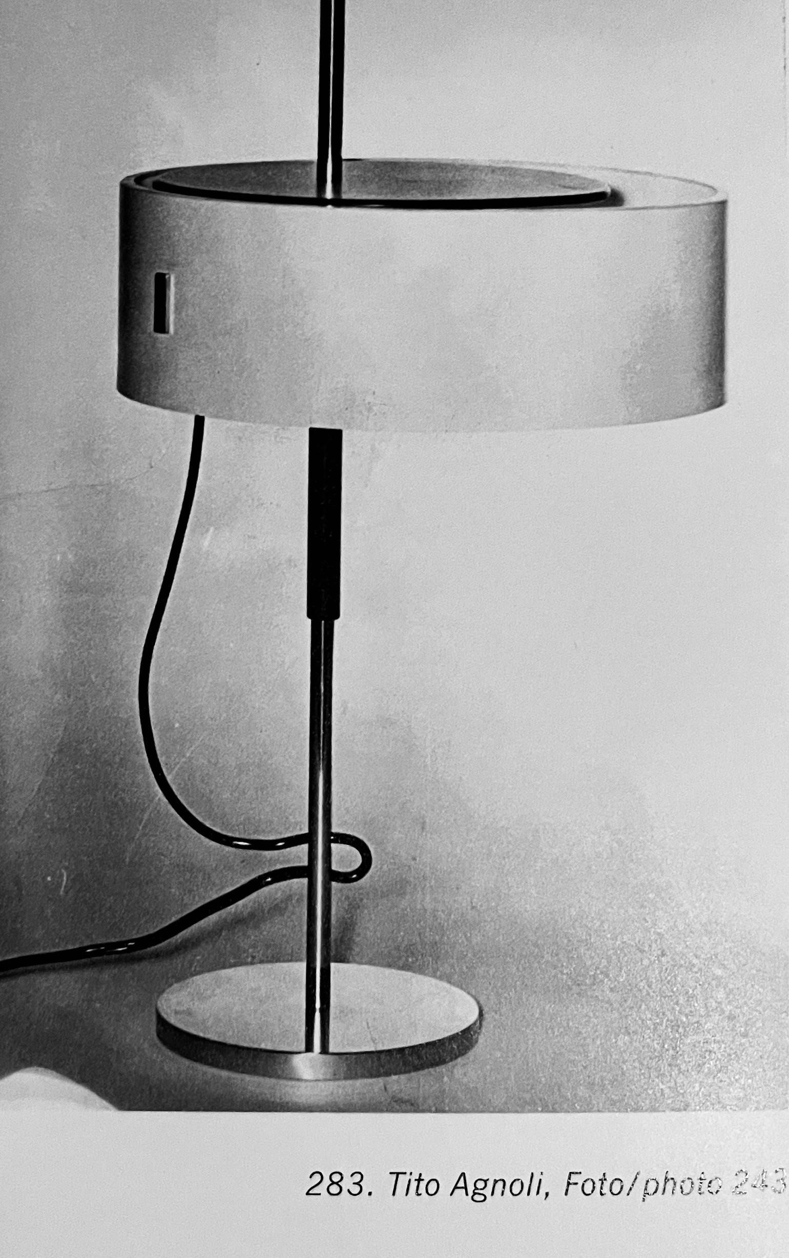1950s, Giuseppe Ostuni 243 Table Lamp for O-Luce 9