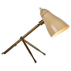 Vintage 1950s Giuseppe Ostuni "Ochetta" Wall or Table Lamp for O-Luce