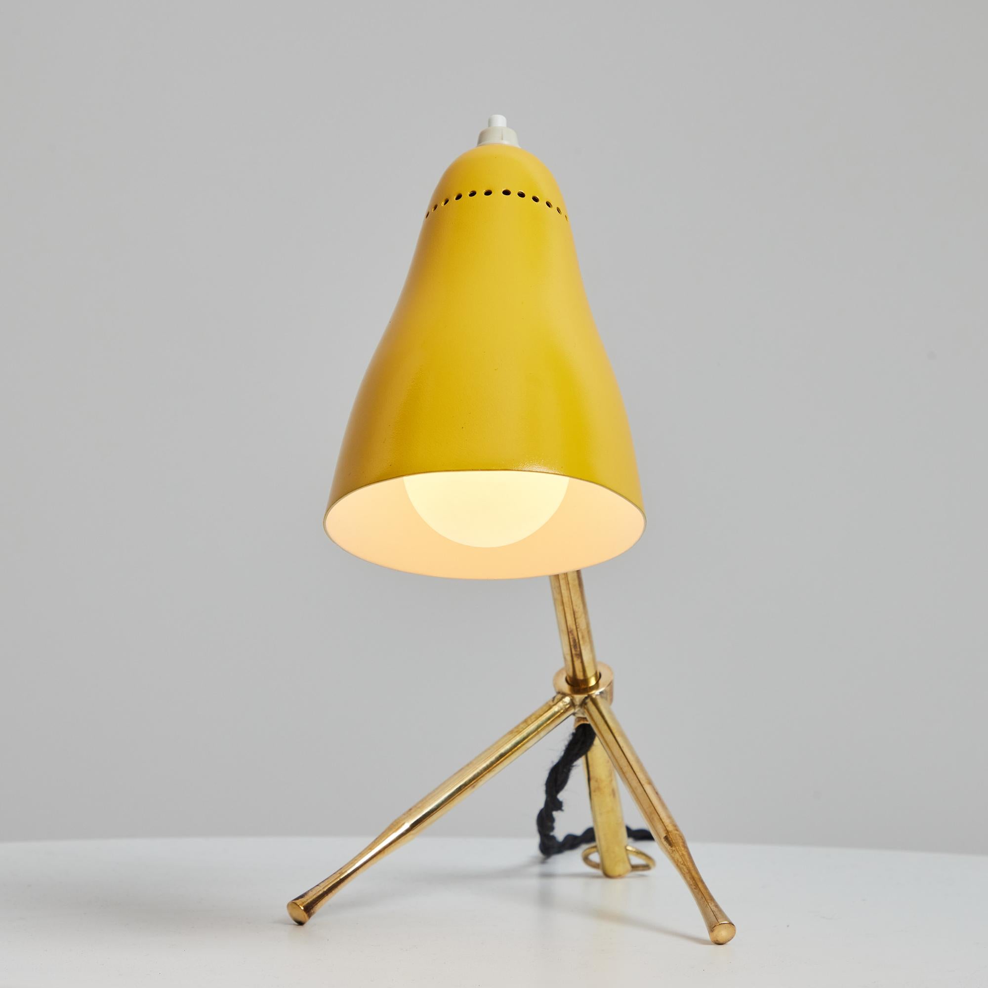 Applique ou lampe de table jaune Giuseppe Ostuni 