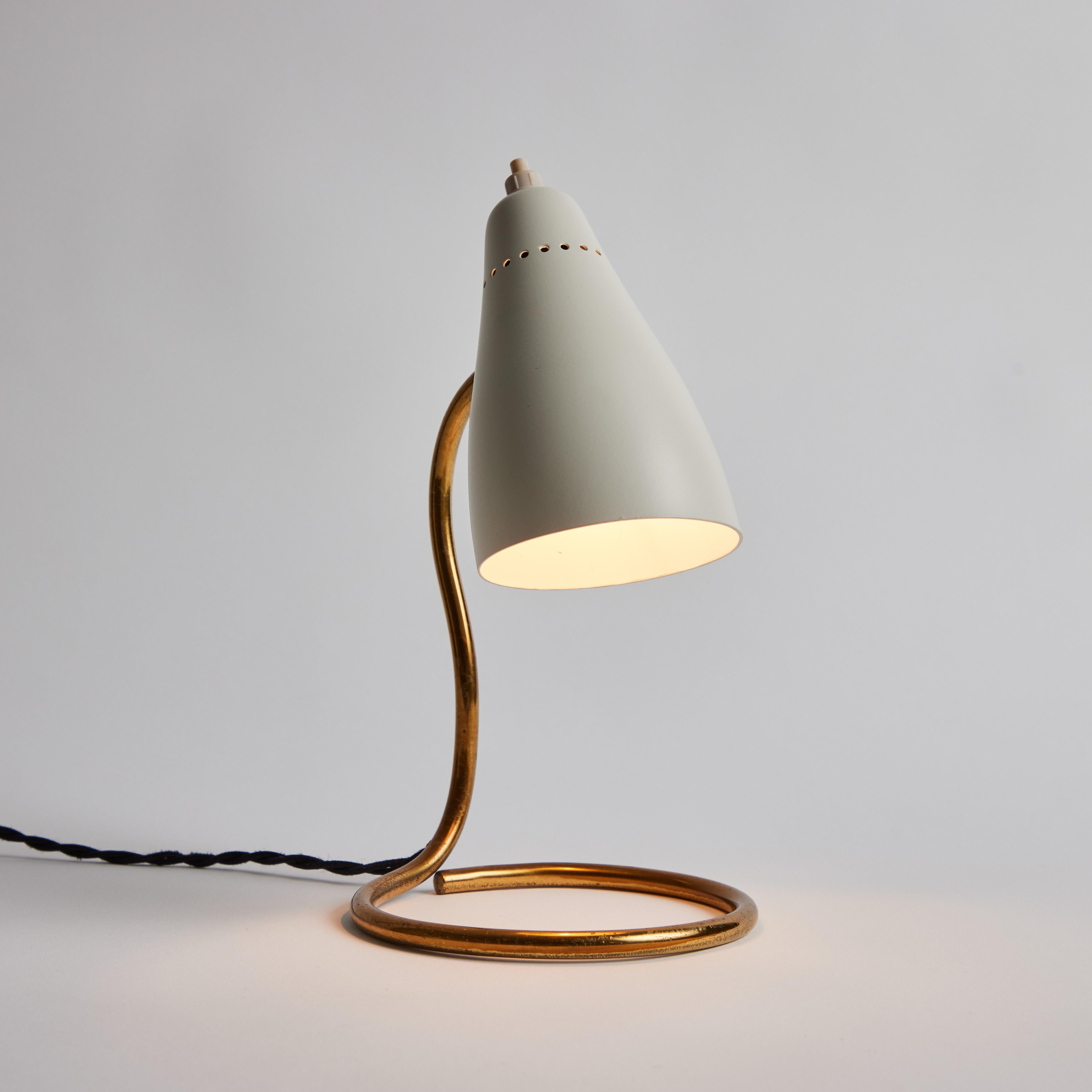 Peint Lampe de bureau « Vipere » de Giuseppe Ostuni des années 1950 pour O-Luce en vente