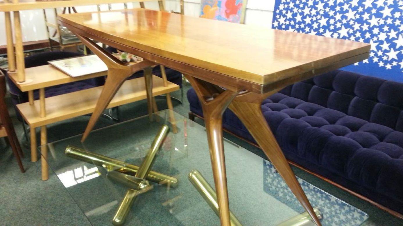 1950s Giuseppe Scapinelli Brazilian Dining Table or Console Table Mid Century For Sale 10