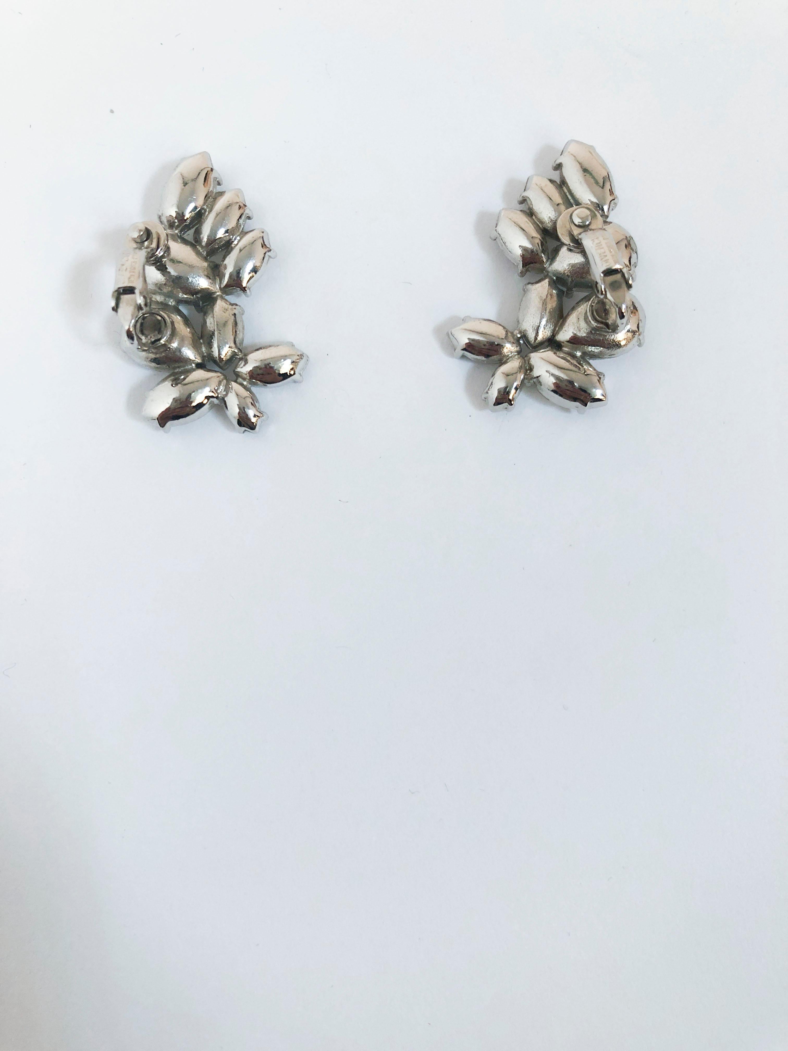 1950s clip-on earrings