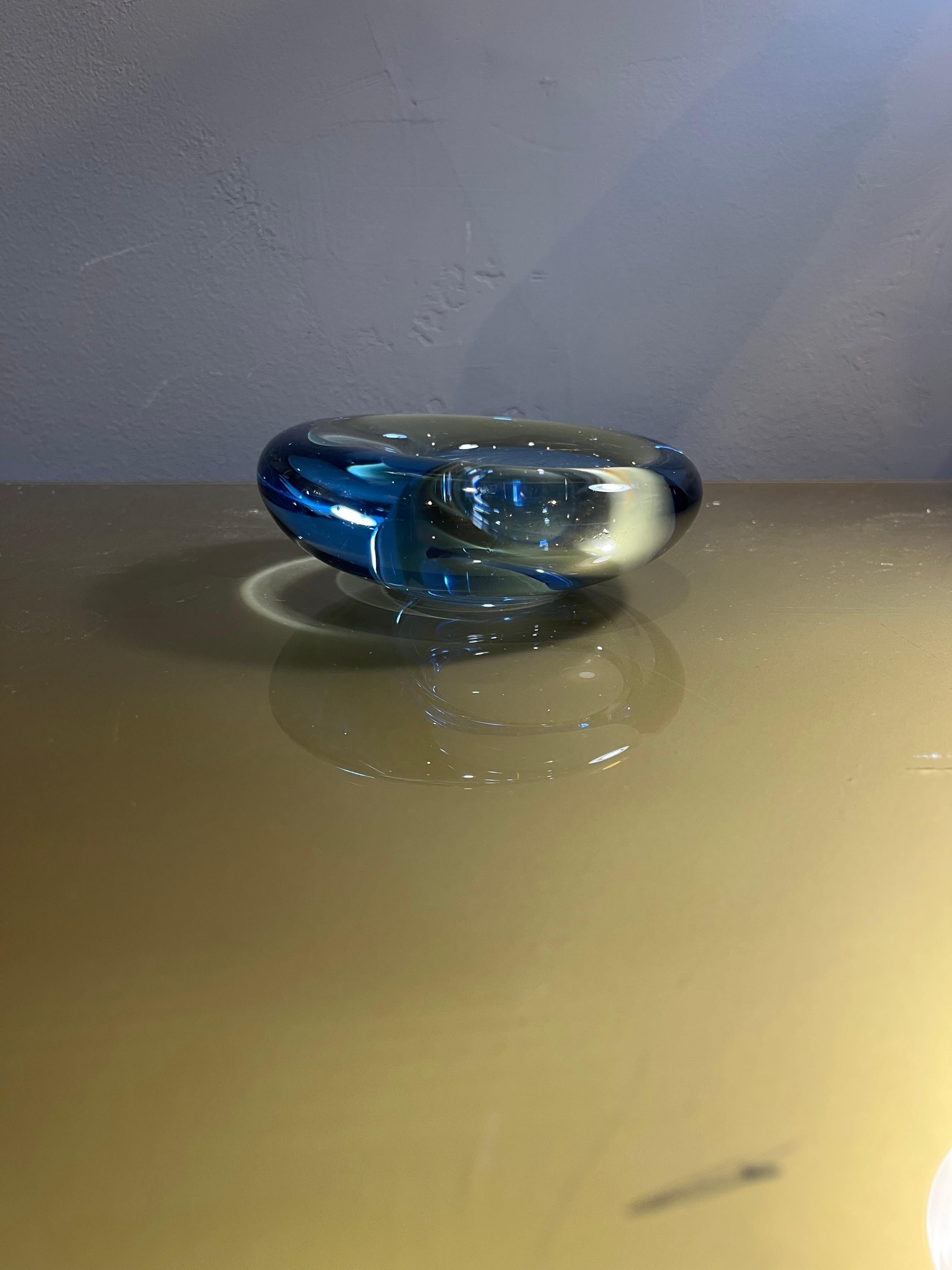 Danish bol en verre des années 1950 par Holmegaard en vente