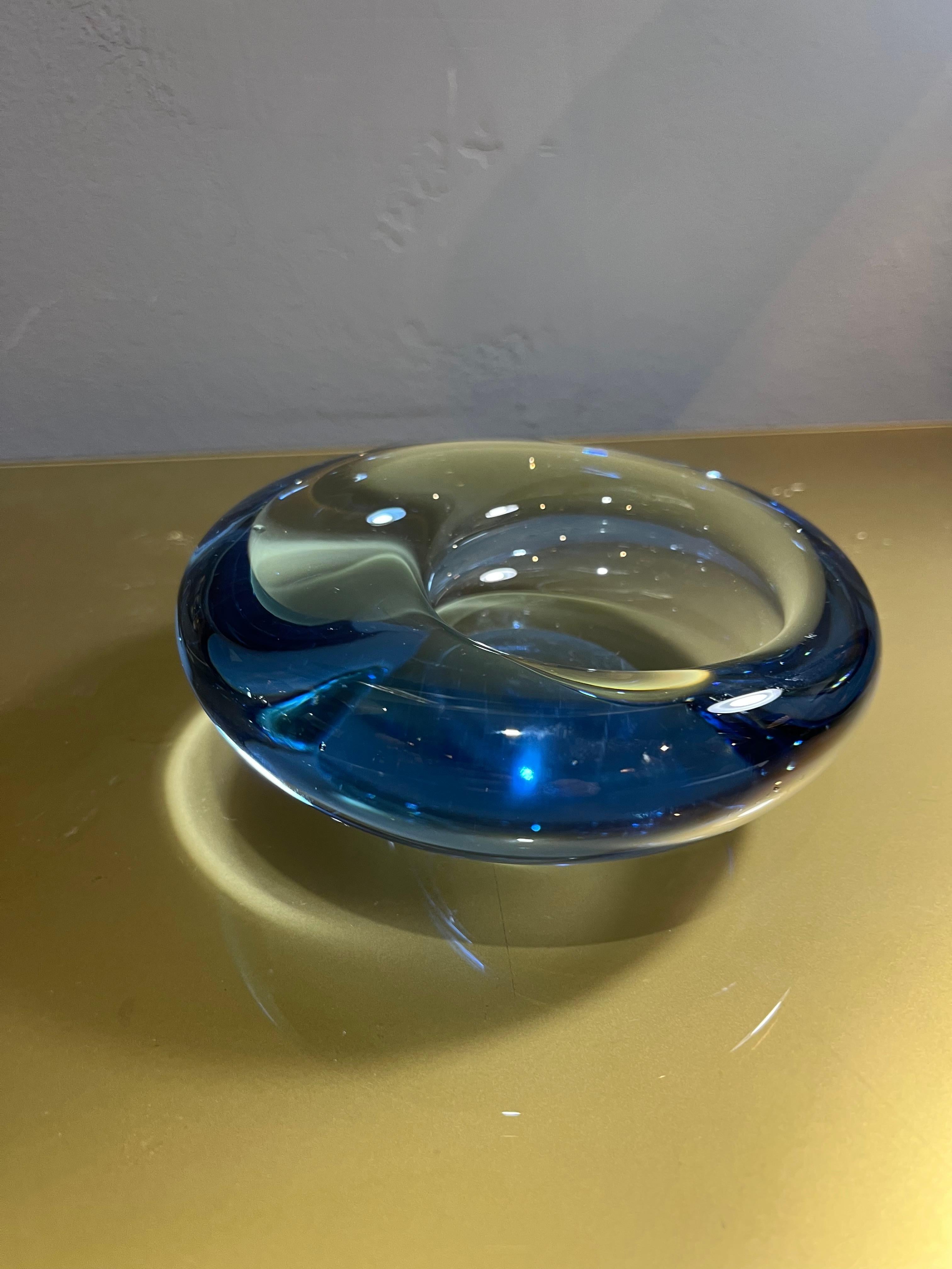 bol en verre des années 1950 par Holmegaard Bon état - En vente à Catania, IT