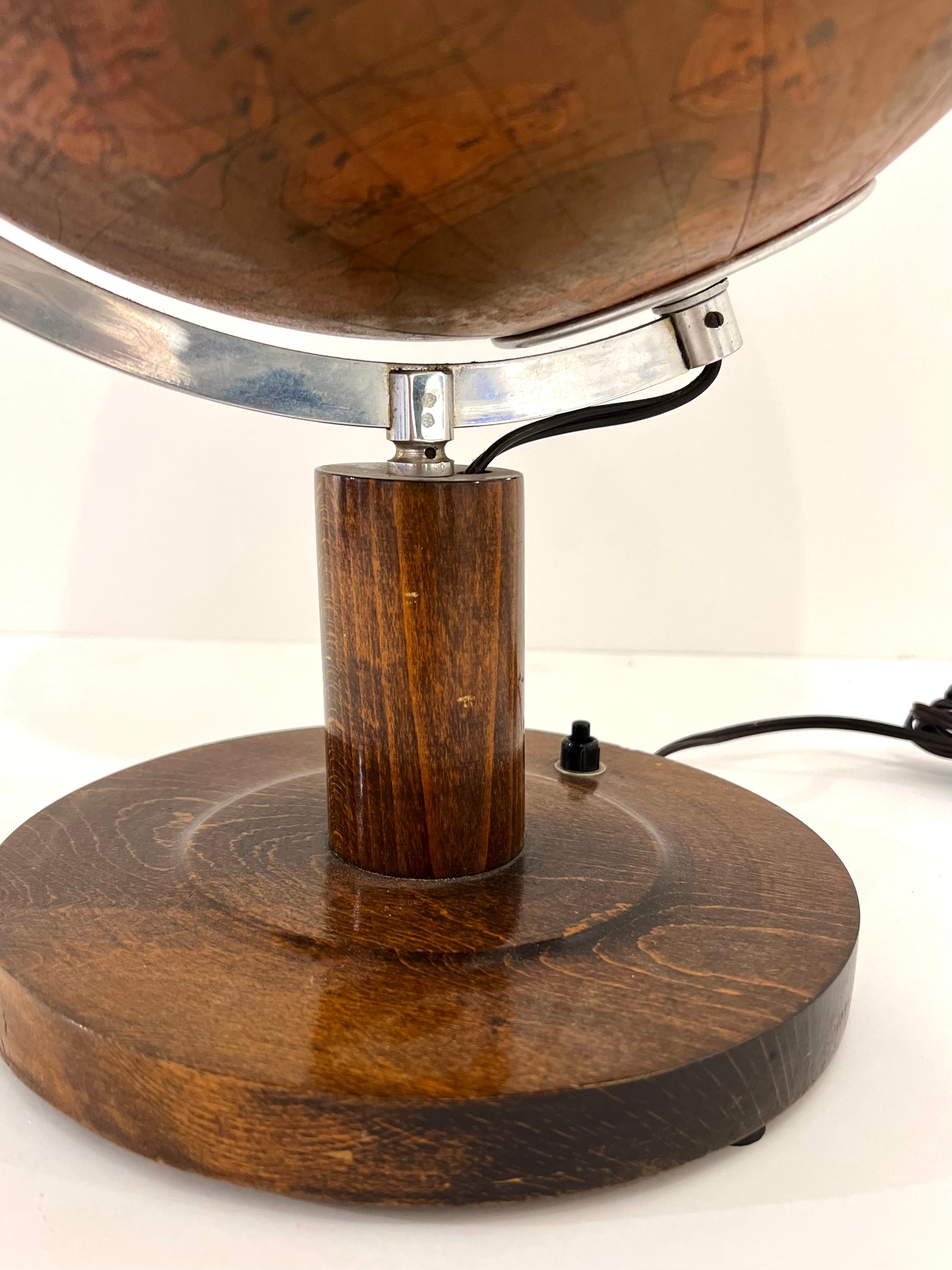 Milieu du XXe siècle Lampe Globe en verre des années 1950, Danemark en vente
