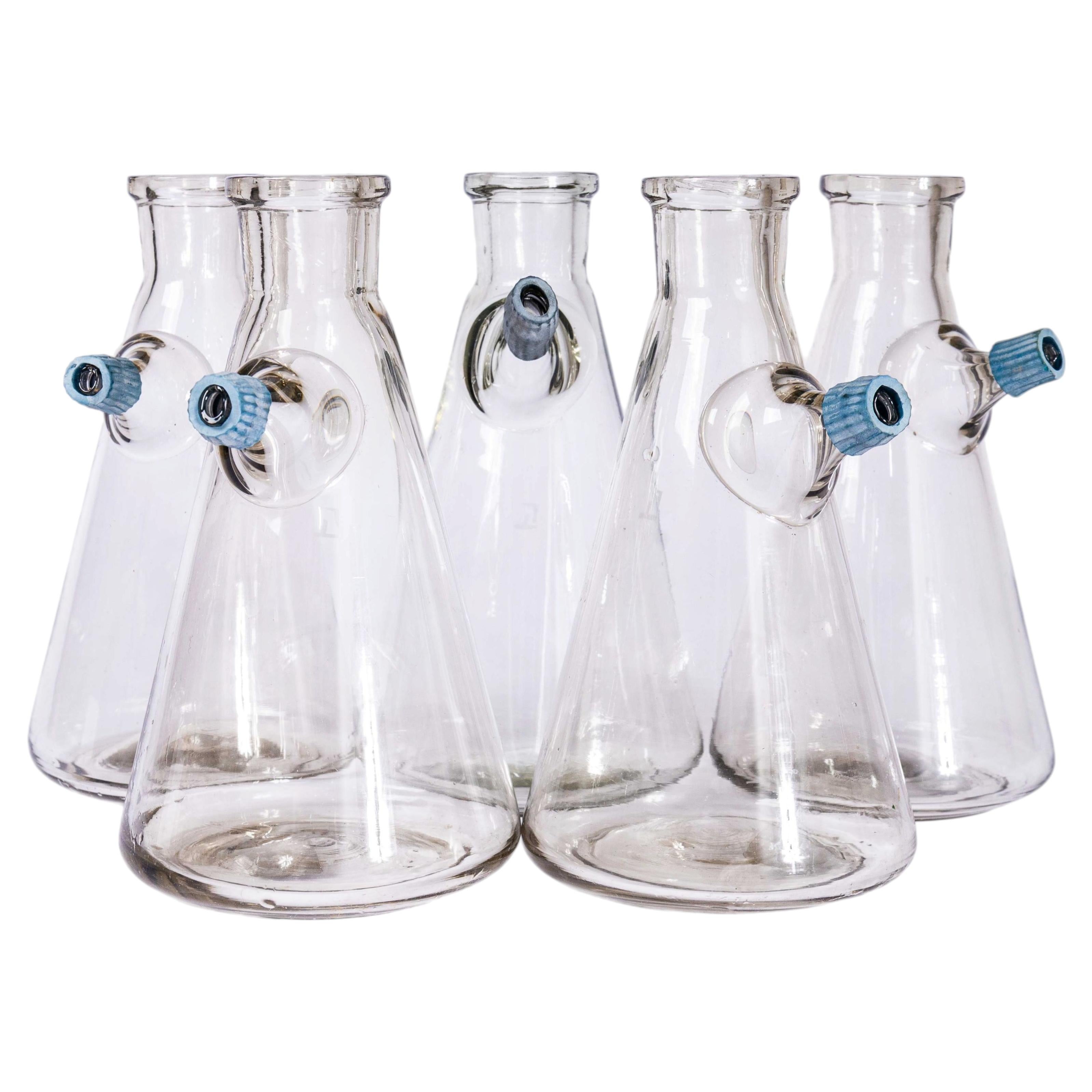 1950's Glass Laboratory Beakers