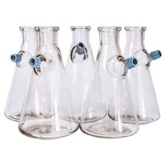 1950's Glass Laboratory Beakers