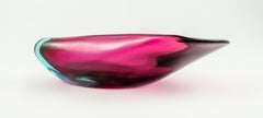 1950's Glass Shell Sculpture by Flavio Poli for Seguso verti d'Arte