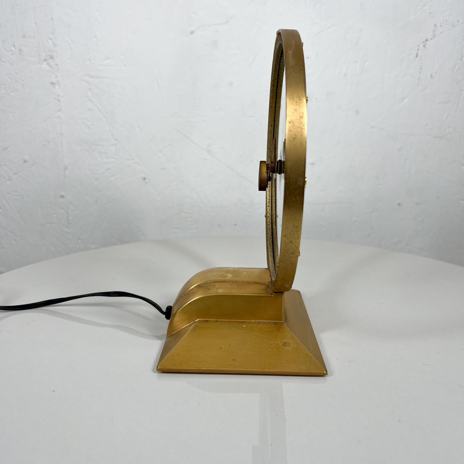 1950s Golden Hour Electric Clock made by Jefferson Electric Bellwood, Illinois 1