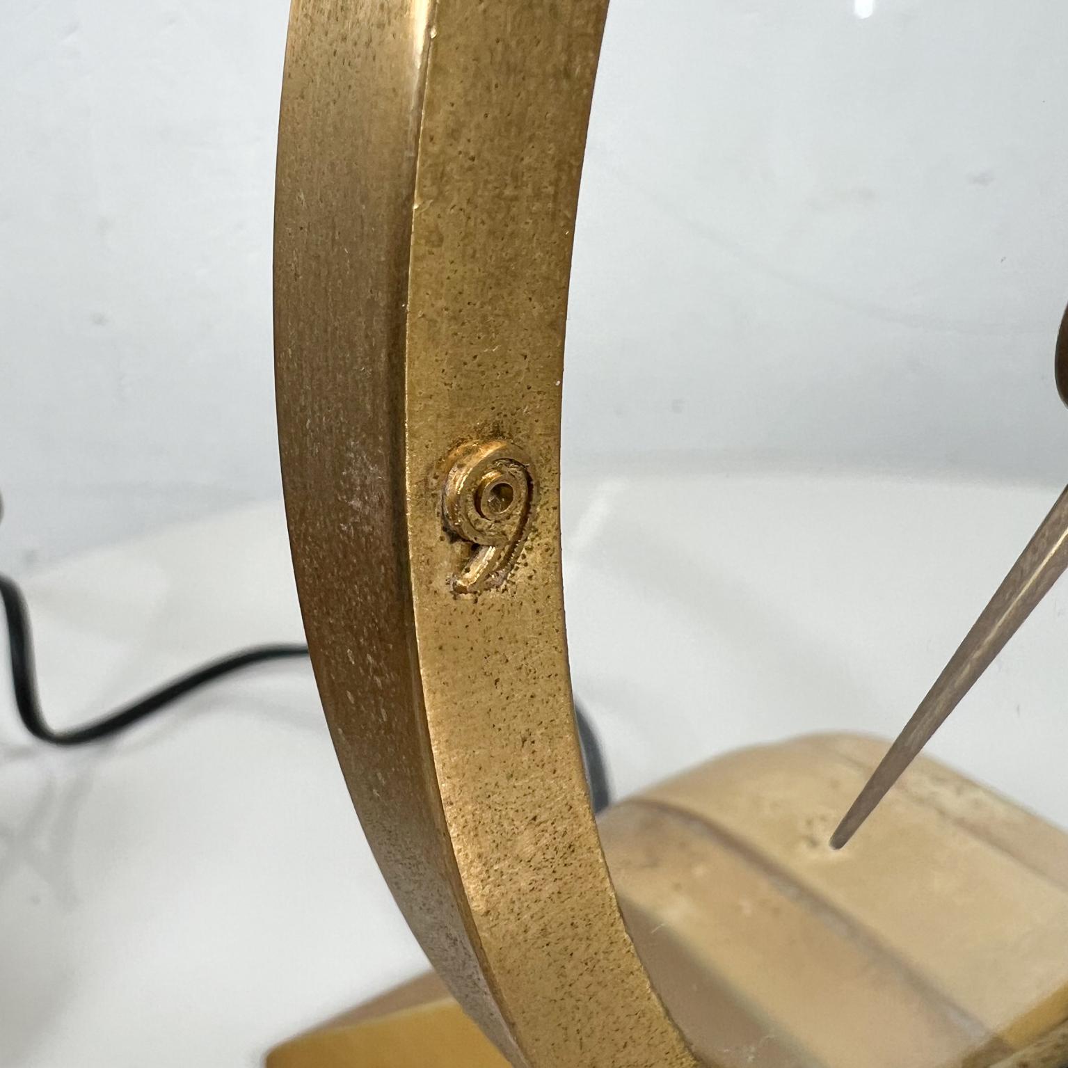 1950s Golden Hour Electric Clock made by Jefferson Electric Bellwood, Illinois 3